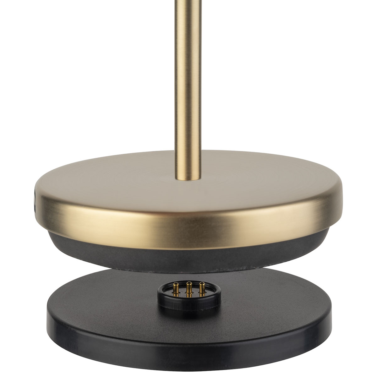 Tischleuchte JOSEF MINI, Metall, Farbe: champagner, 1x LED 2,2 W / 170 lm, dimmbar in 3 Stufen, D: 8 cm, H: 20,5 cm