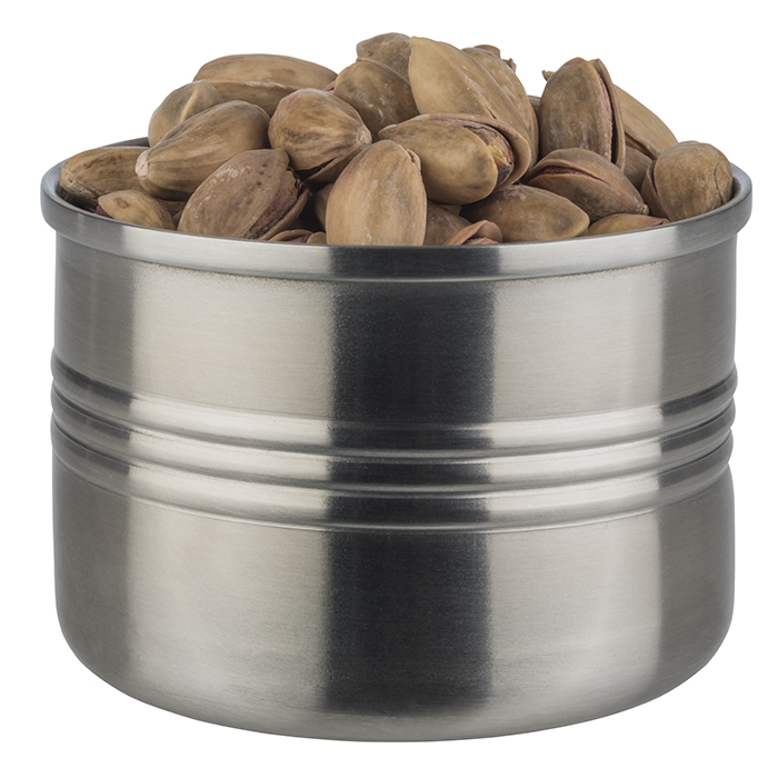 Snackcan, D: 7,5 cm, H: 5,5 cm, Edelstahl, 0,17 Liter