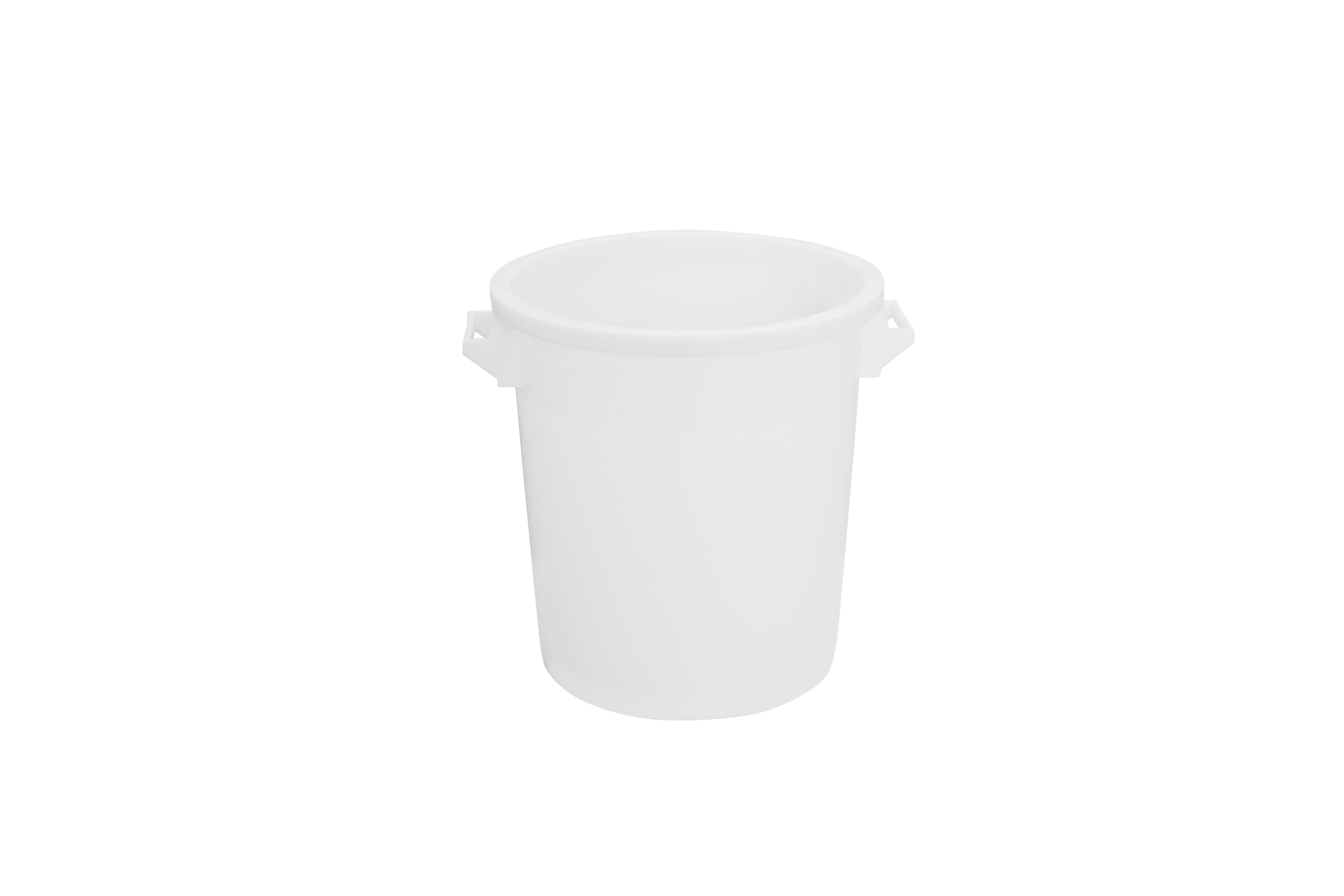 Kübel m. 2 Griffen, HDPE weiss, 390 x 310 x 410 mm, Inhalt: 35 ltr.