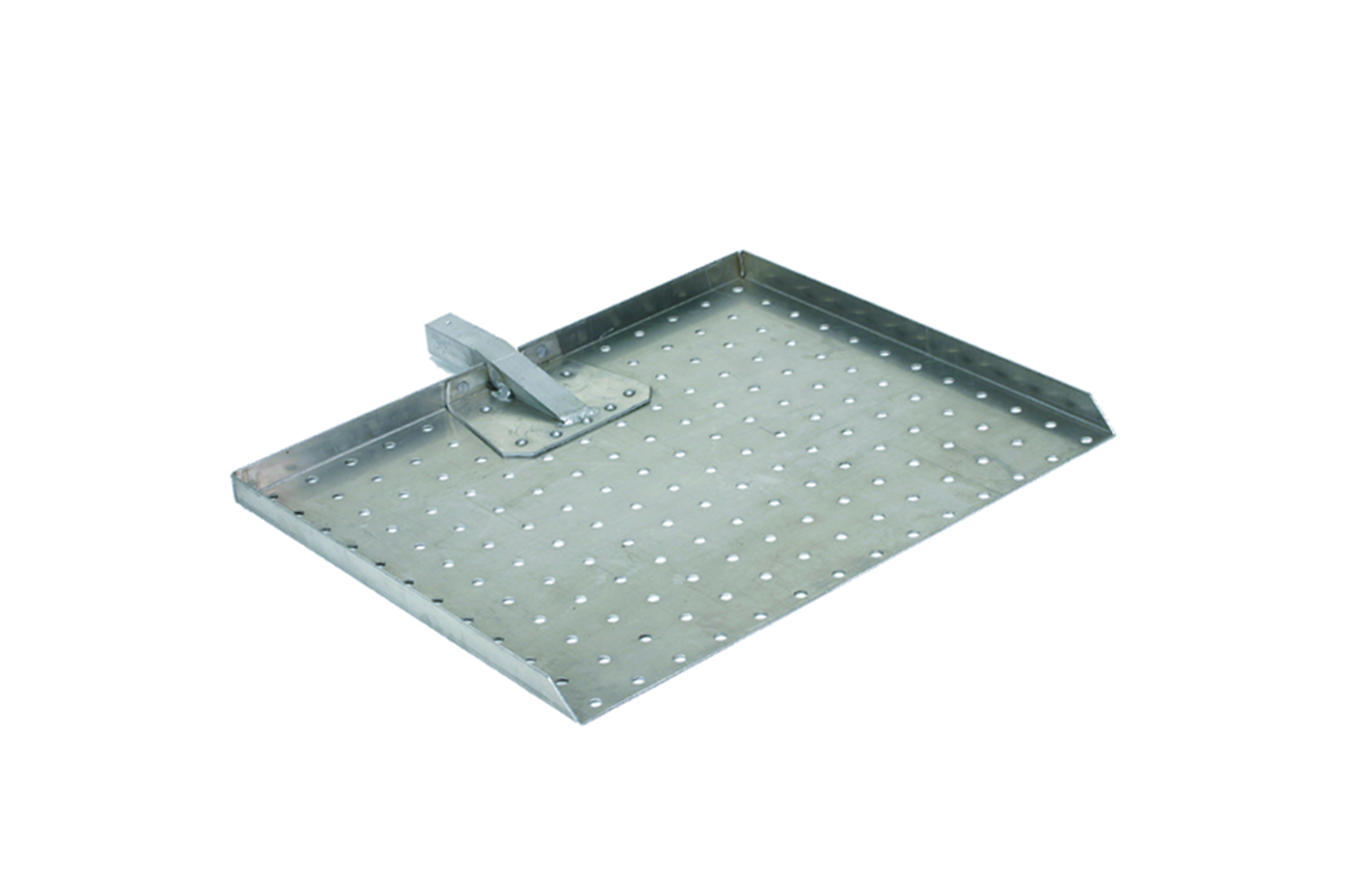 Ausbackschiesser, Alu, Aufnahmestiel: 26 x 26 cm, Masse: 580 x 470 x 30 mm