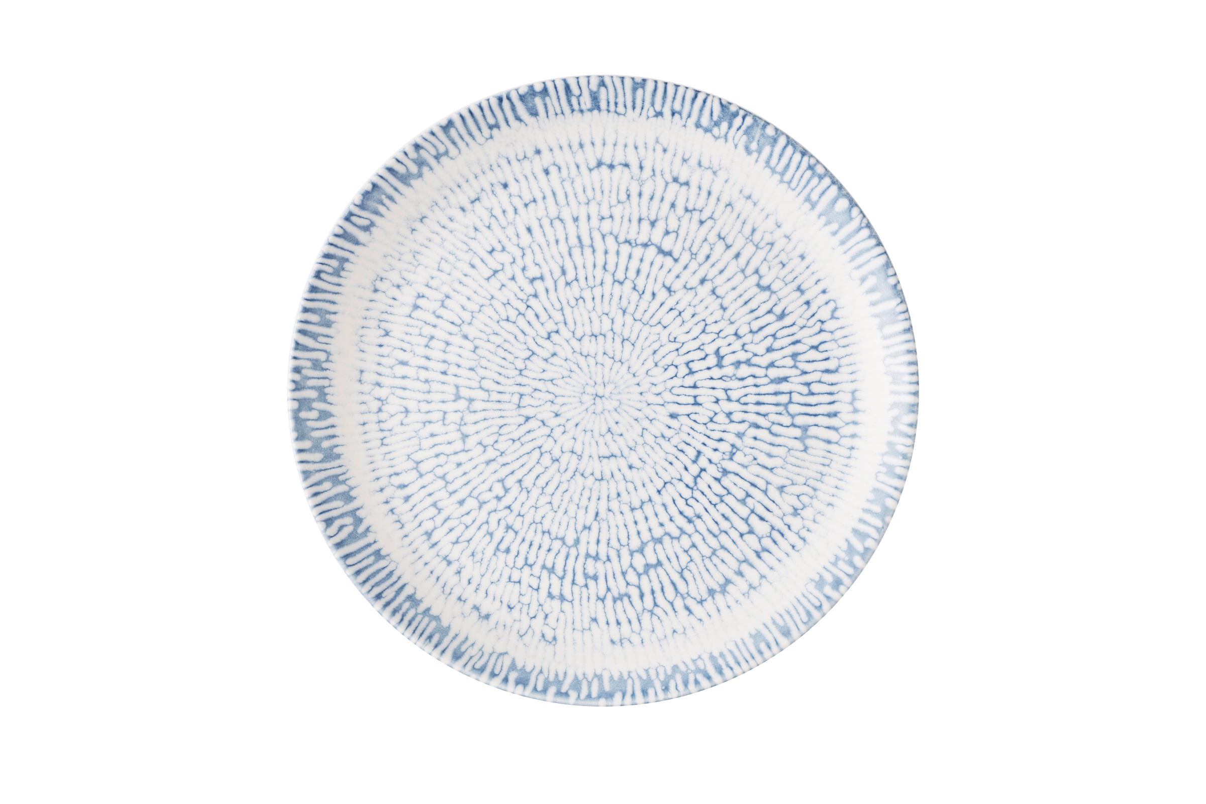 Churchill, Cascade : Indigo - Teller flach Coup 28,8 cm