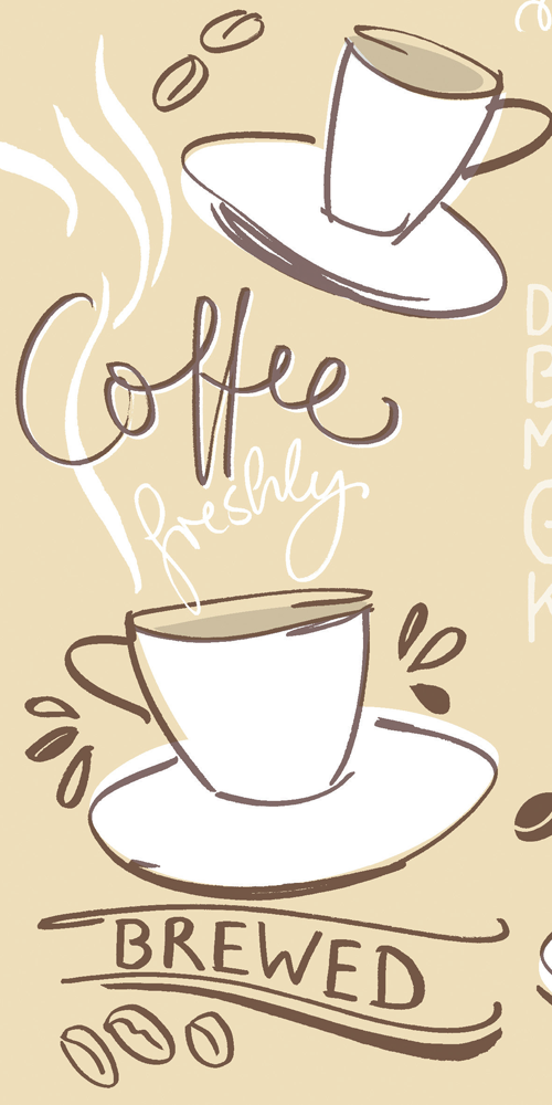 Servietten - TASTY COFFEE Tissue