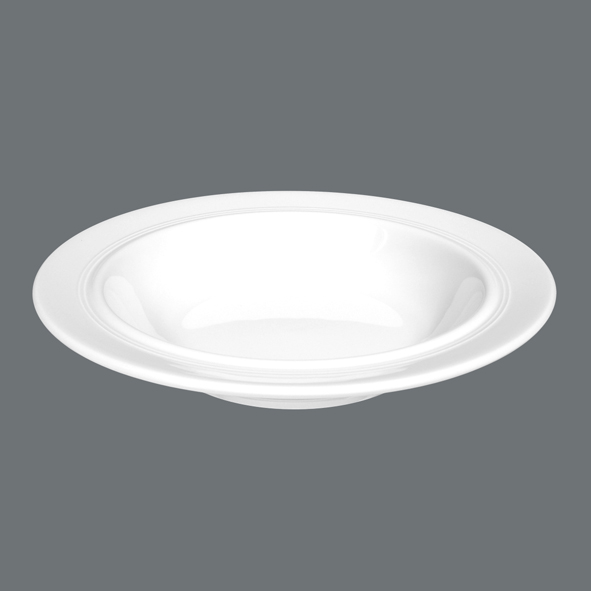 Seltmann Weiden, Vitalis - Teller tief, weiss, uni, 23 cm/ 0,45 ltr.