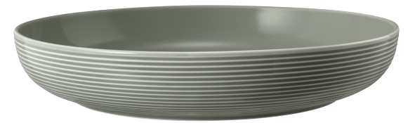 Seltmann Weiden, Beat : Perlgrau - Foodbowl mit Relief, 28 cm/ 2,27 ltr.