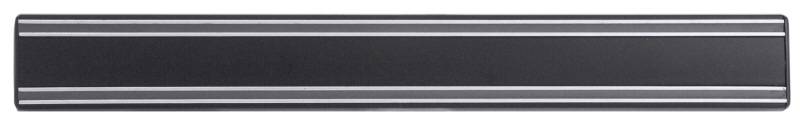 Magnet-Messerhalter, schwarz, PVC, 50 x 4,5 cm