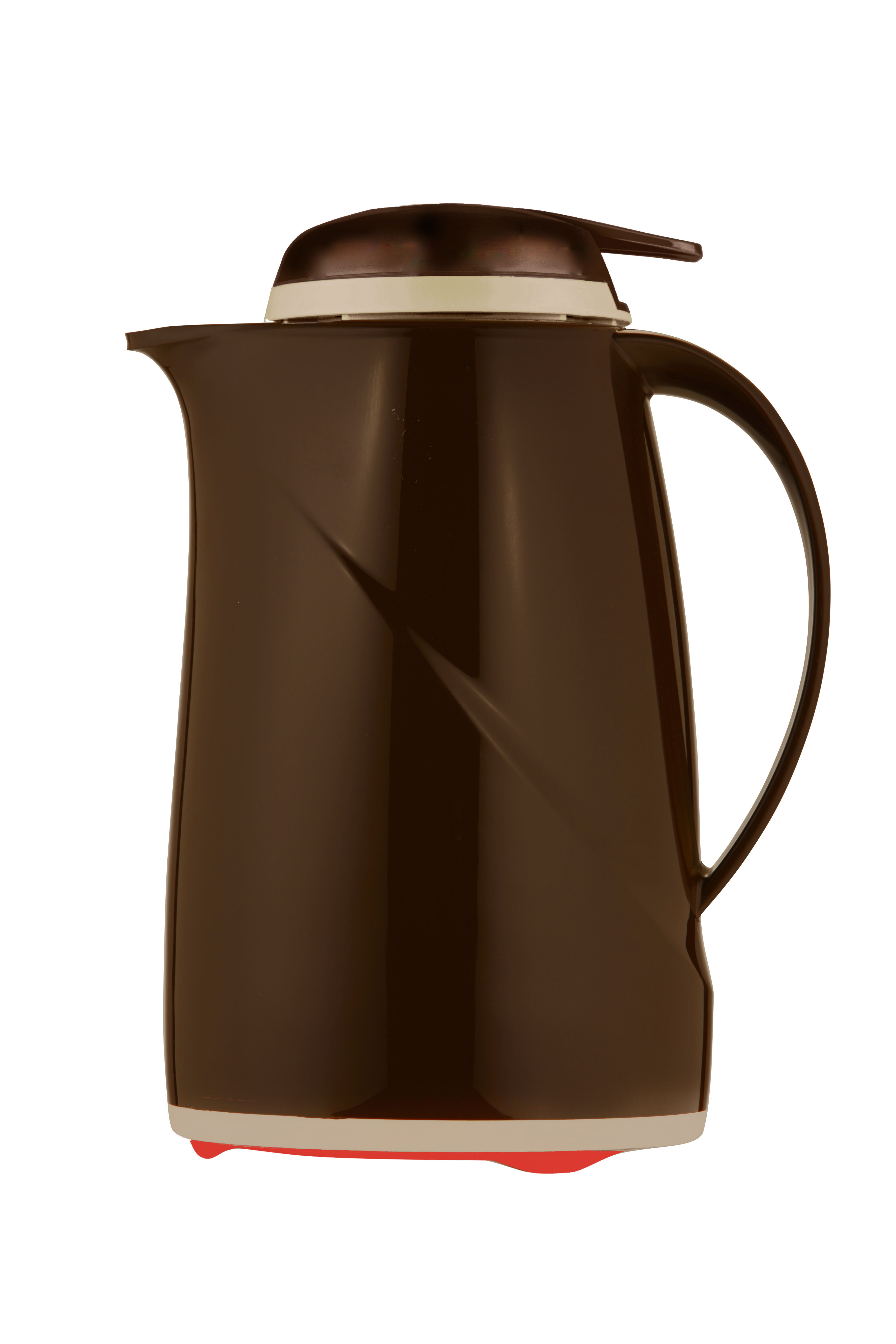 Isolierkanne Helios Wave Push Mini, Inhalt: 0,6 ltr., Farbe: cappuccino