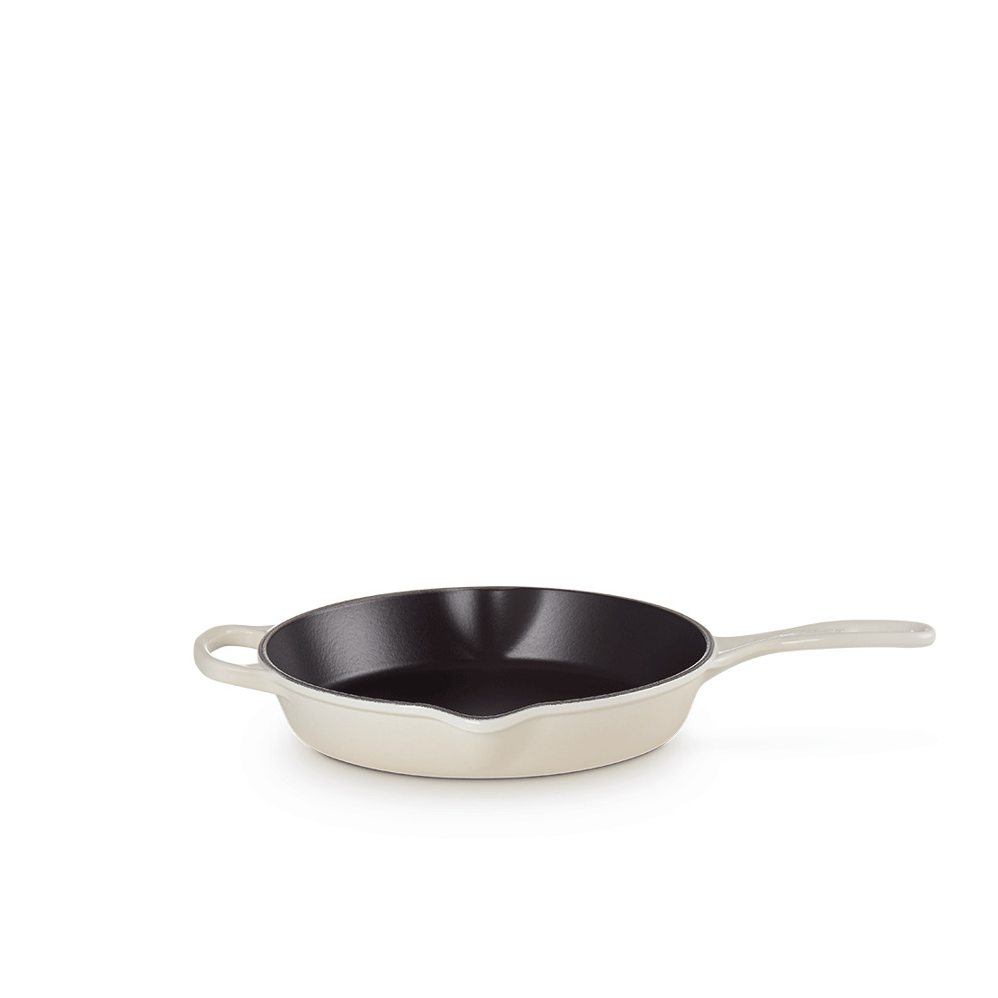 Le Creuset, Gusseisen - Brat- und Servierpfanne hoch Signature, 26 cm/ 2 ltr., Fb. Meringue