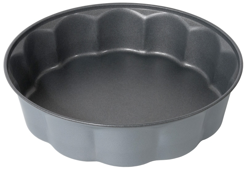 Rosettenbackform, PFTE beschichtet, D: 26 cm, H: 6,5 cm
