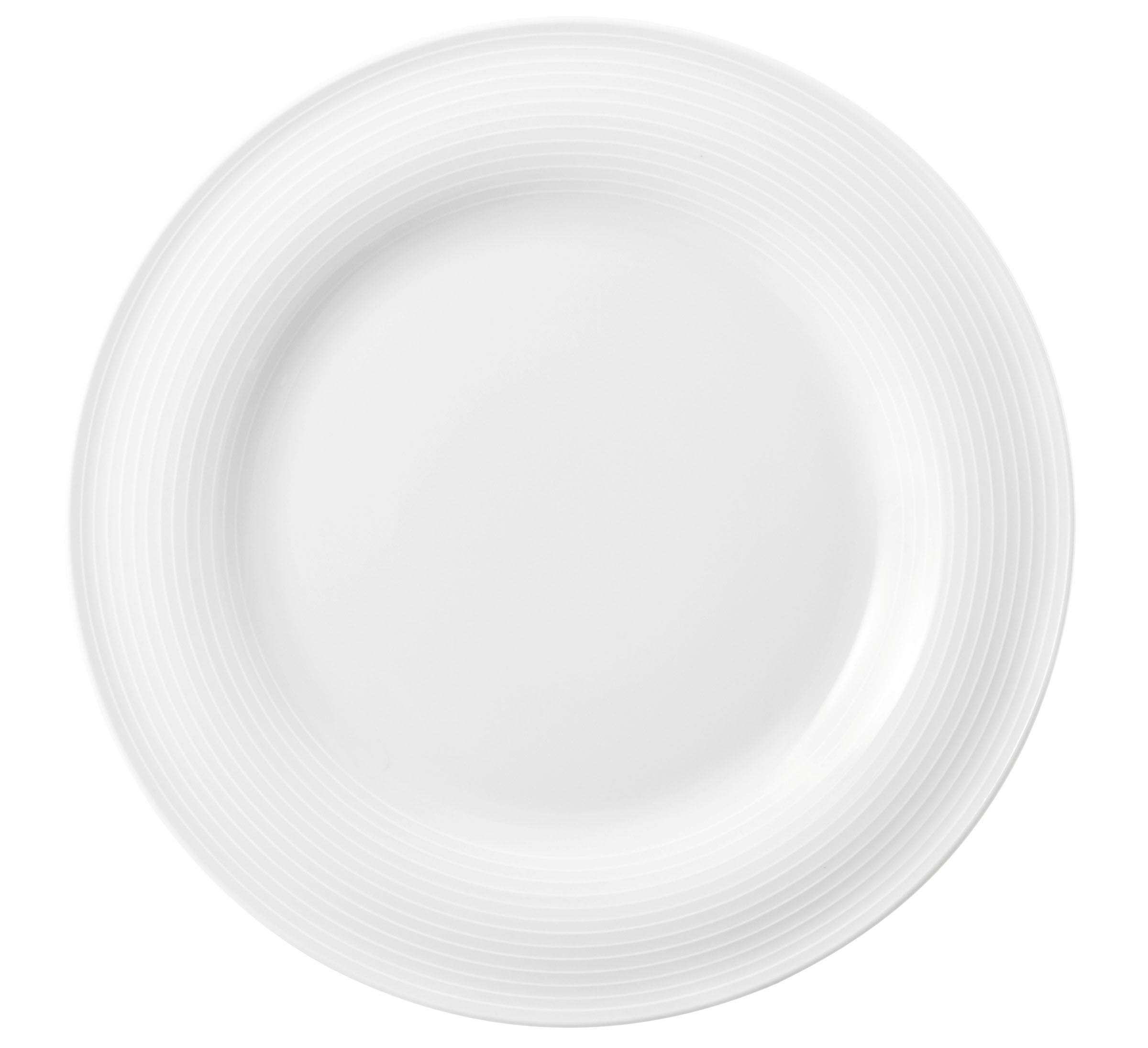 Seltmann Weiden, Blues - Teller flach, weiss, uni, 26 cm