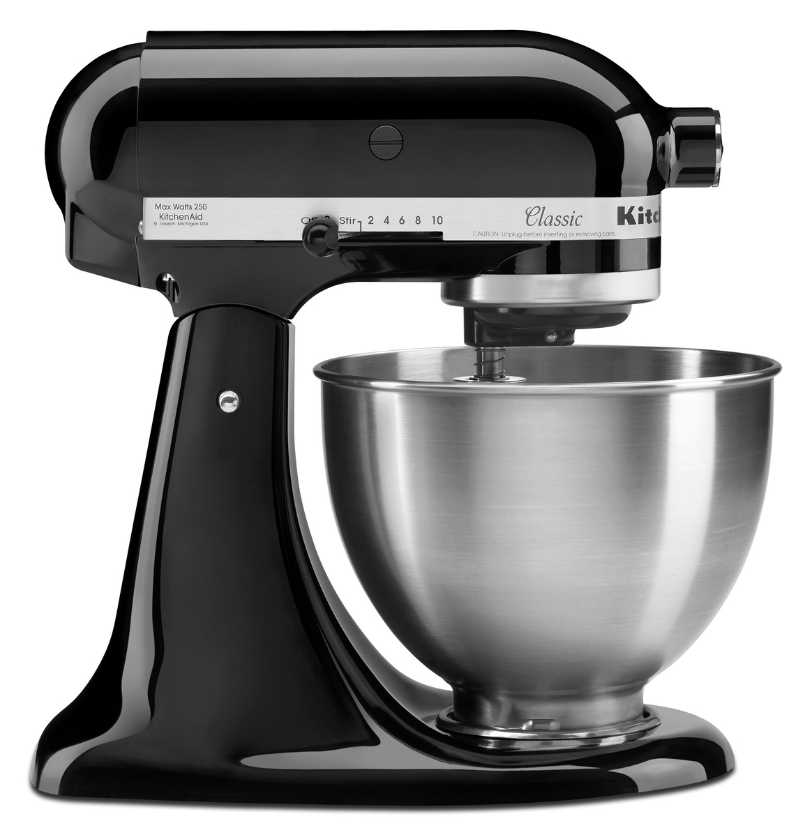 KitchenAid 5K45SSEOB, schwarz, 4,28L