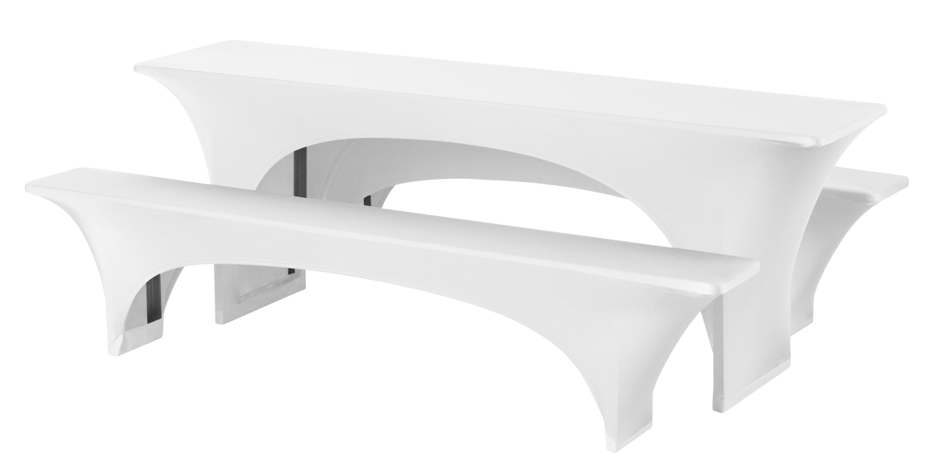 Biertischgarnitur Fortune, 3-teilig, Easy Jersey 210 g/ m²