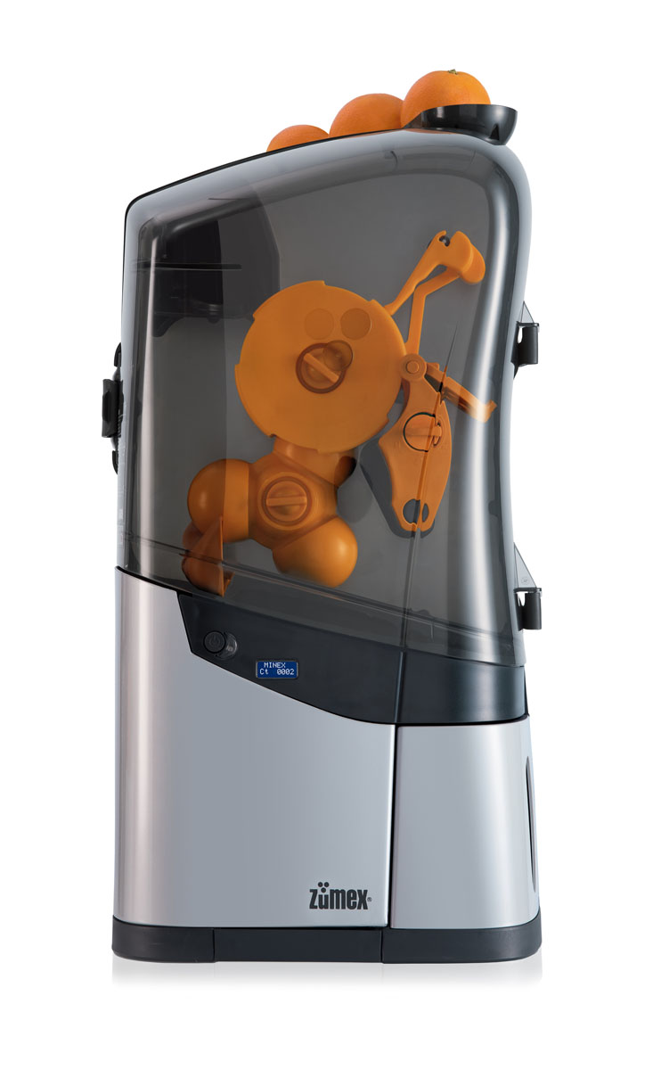 ZUMEX - MINEX, Saftpresse für Früchte 6,5 - 7,8 cm, 38,3 x 36,8 x 71,2 cm, Farbe: Black