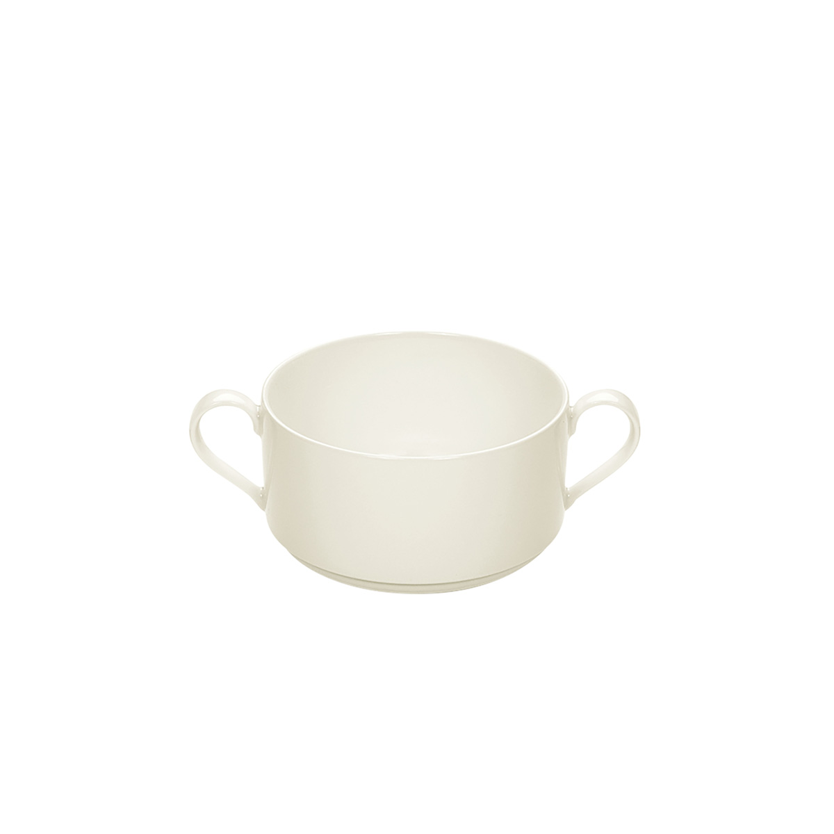 Schönwald, Delight - Suppen-Obere stapelbar, bonewhite, uni, 0,35 ltr.