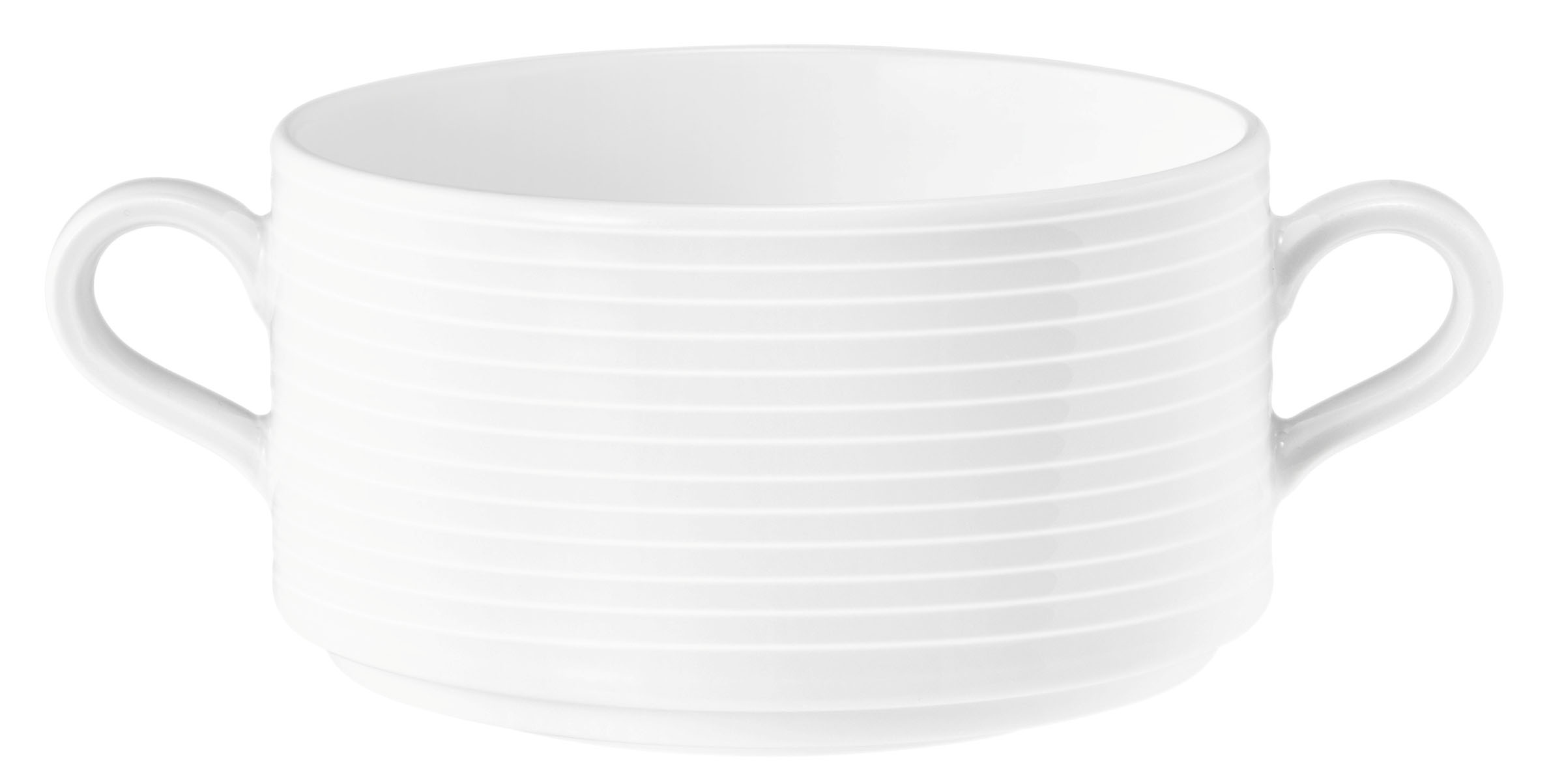 Seltmann Weiden, Blues - Suppen-Obere m. 2 Hkl., weiss, uni, 0,3 ltr.