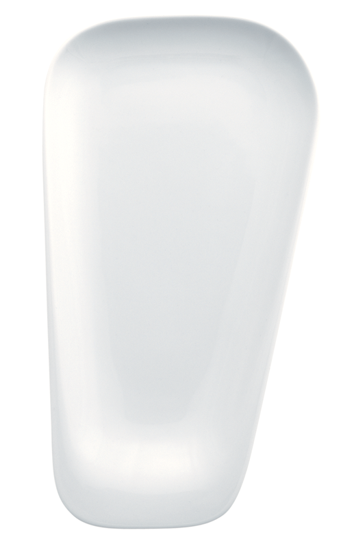 Kahla, Elixyr - Platte maxi, weiss, uni, 33 cm