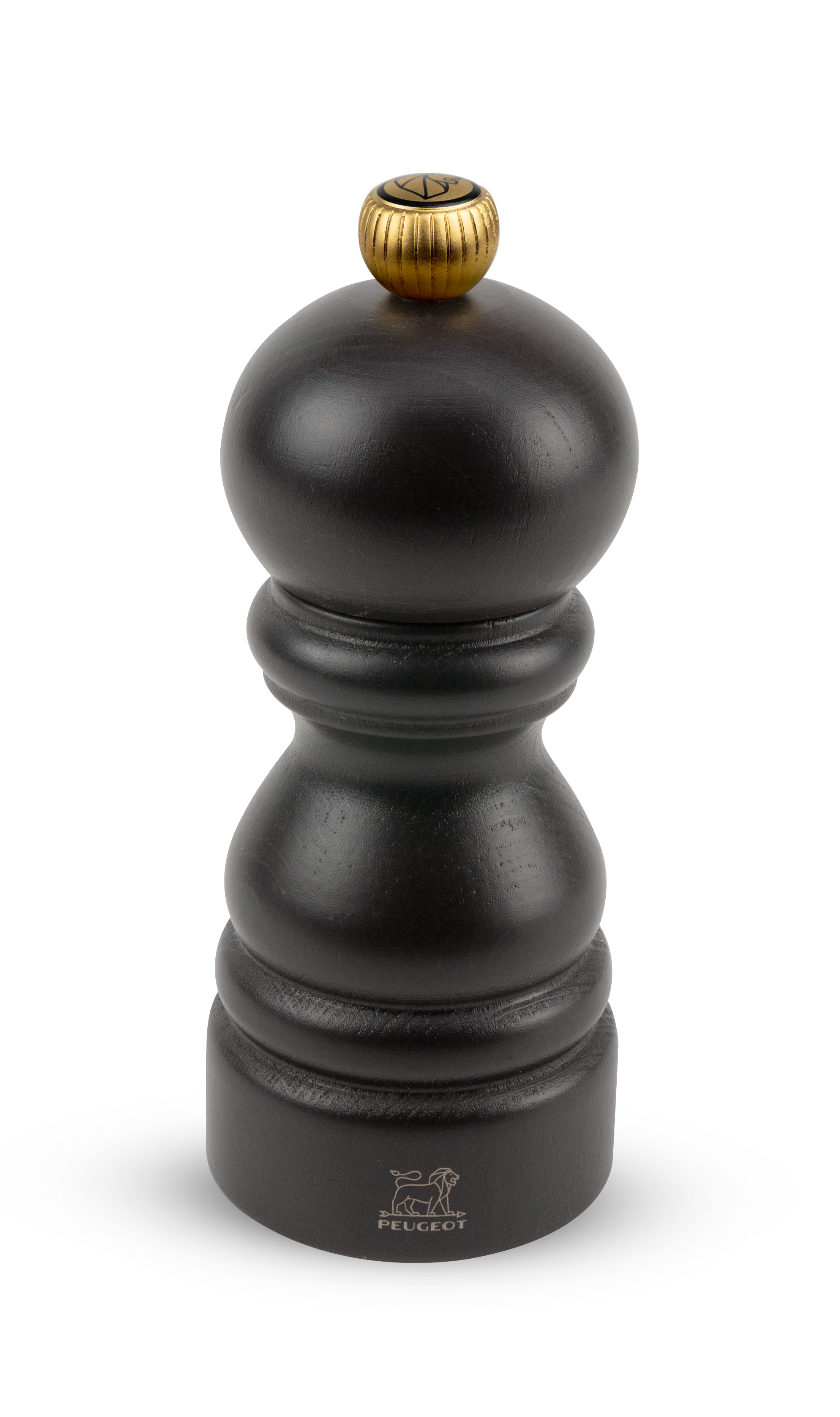 Peugeot : Paris - Pfeffermühle, manuelle Buchenholz-Mühle, Größe: 12 cm, Farbe: schokolade