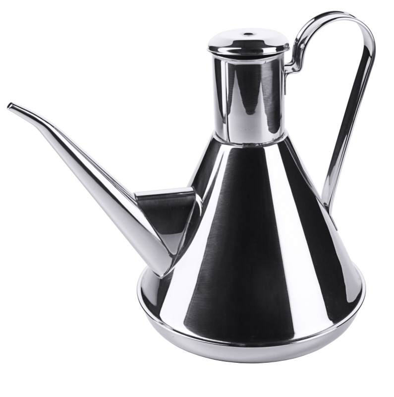 Ölkanne, hochglänzend, EdSt., I: 2 ltr., H: 21,5 cm