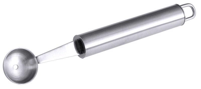 Kugelausstecher POLARIS, Edelstahl, L: 18,5 cm, D: 2,9 cm