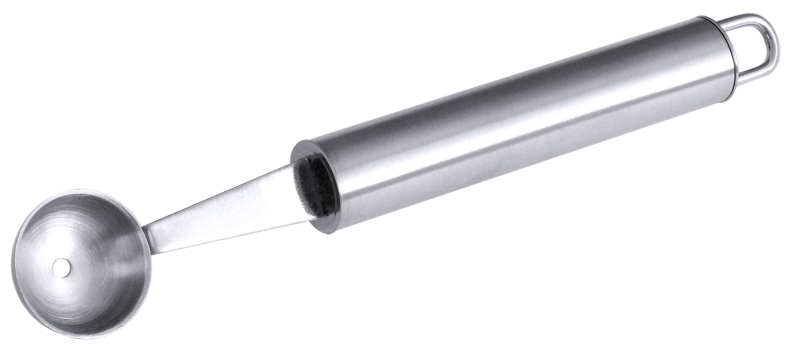Kugelausstecher POLARIS, Edelstahl, L: 18 cm, D: 2,3 cm