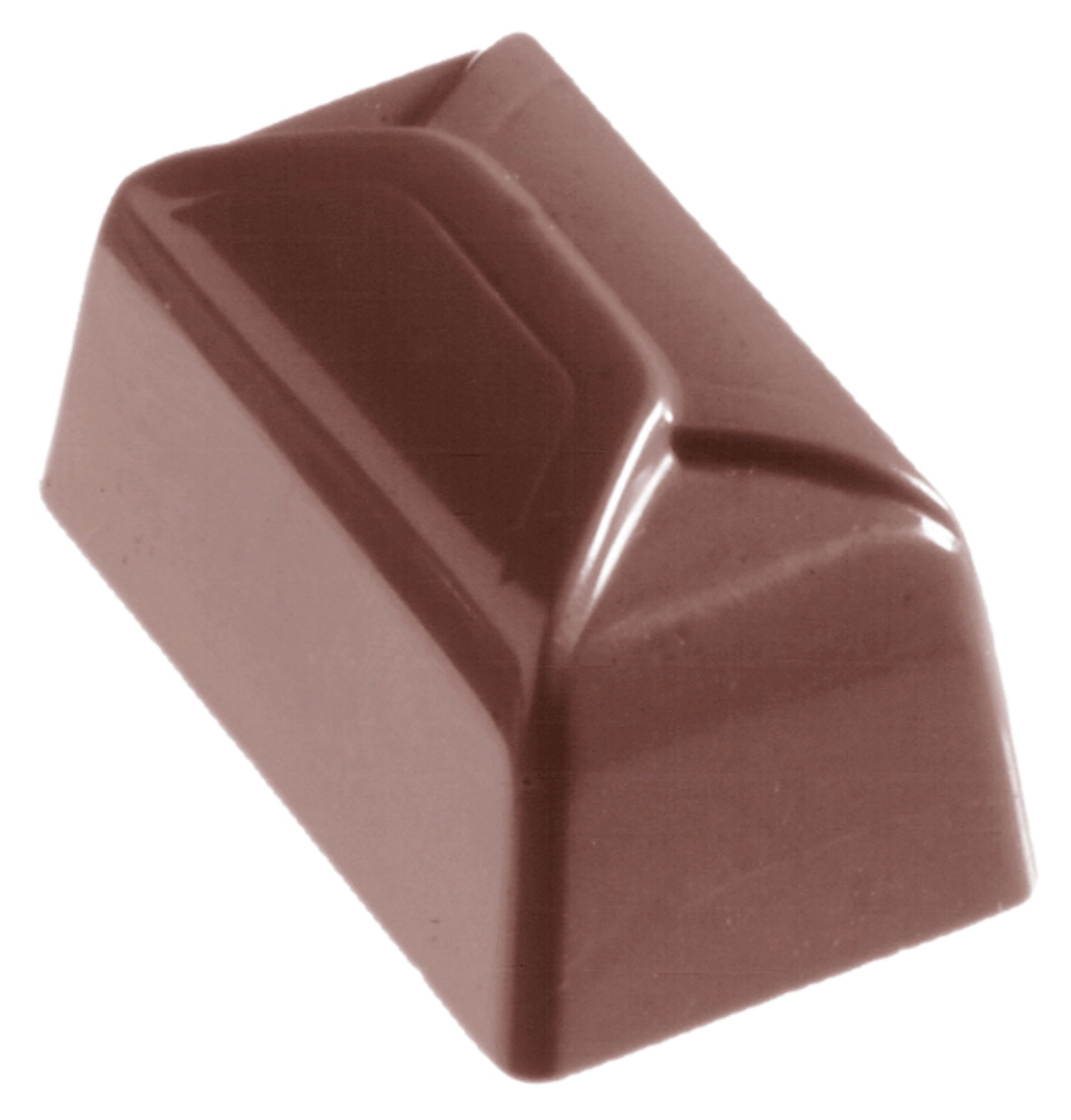 Schokoladen- Form, 275 x 135 mm, 3 x 8 Stück 30,5 x 19 x 17 mm