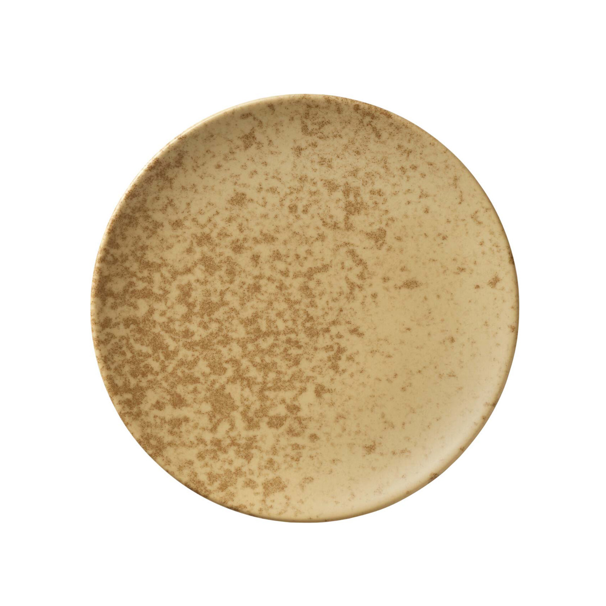 Bauscher, Sandstone : Dekor 426078 Dark Yellow - Teller flach coup rund 26 cm