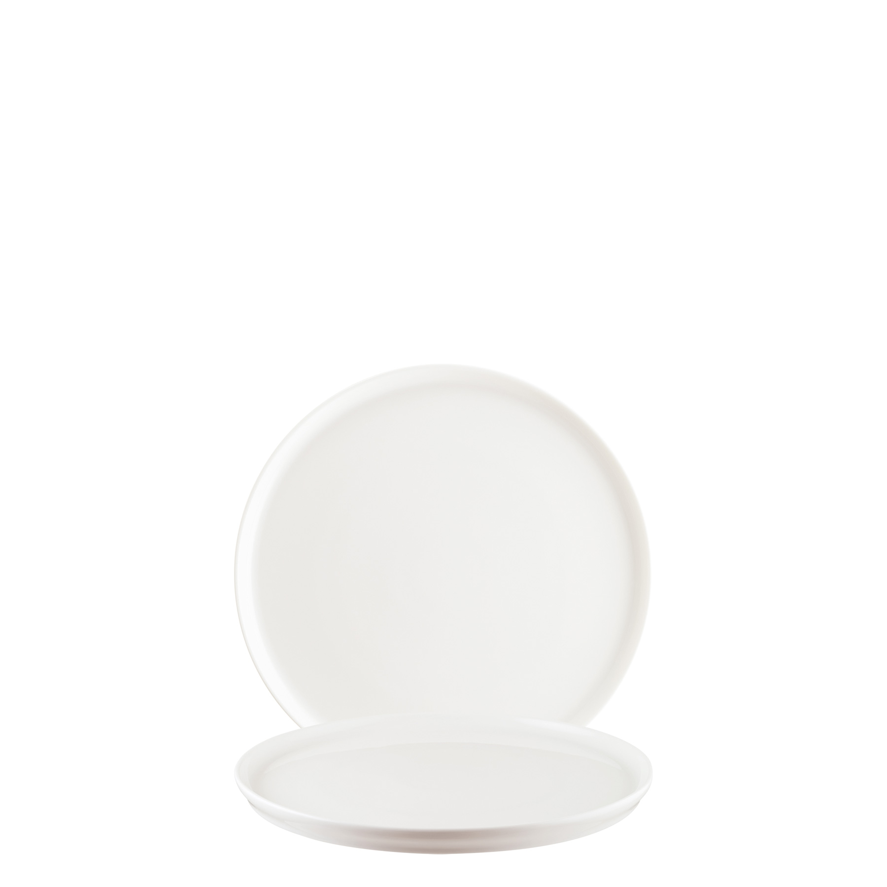 Hygge, Cream : Teller flach erhöhter Rand 22 cm