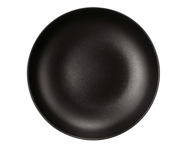 Seltmann Weiden, Liberty : Velvet Black - Suppenteller rund, 21 cm