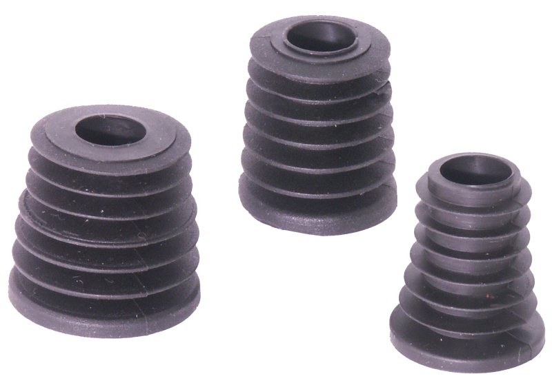 Wechselpfropfen für 4 l-Flaschen, schwarzer Kunststoff, L: 4 cm, D: 3,4 cm