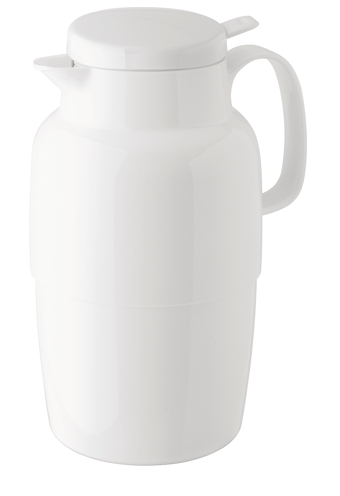 Isolierkanne Helios Mondo Push, Inhalt: 2,0 ltr., Farbe: weiß
