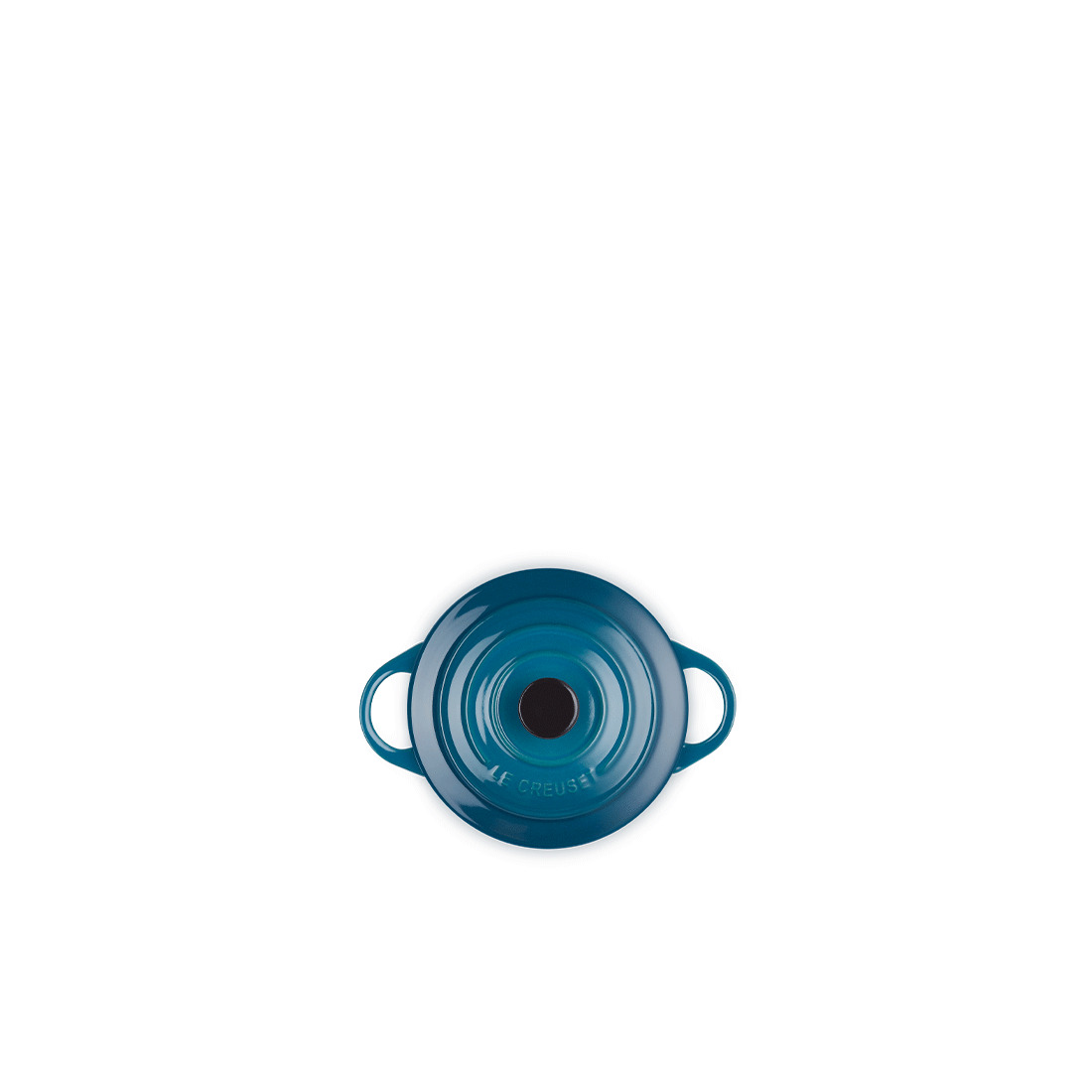 Le Creuset, Steinzeug - Mini Cocotte, 10 cm/ 0,25 ltr., Fb. Deap Teal