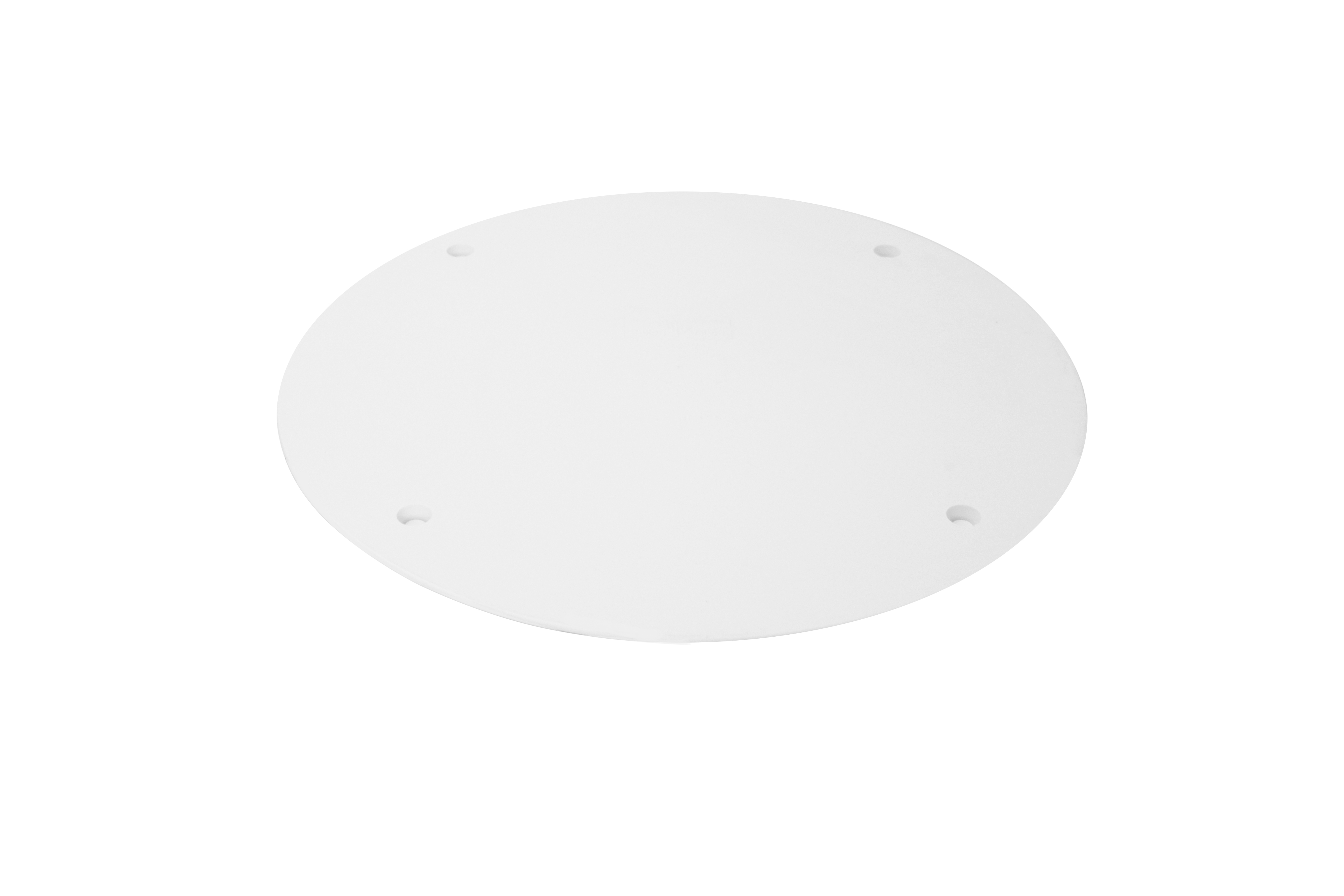 Tortenständer-Scheibe, Kunststoff, weiss, D: 375 mm