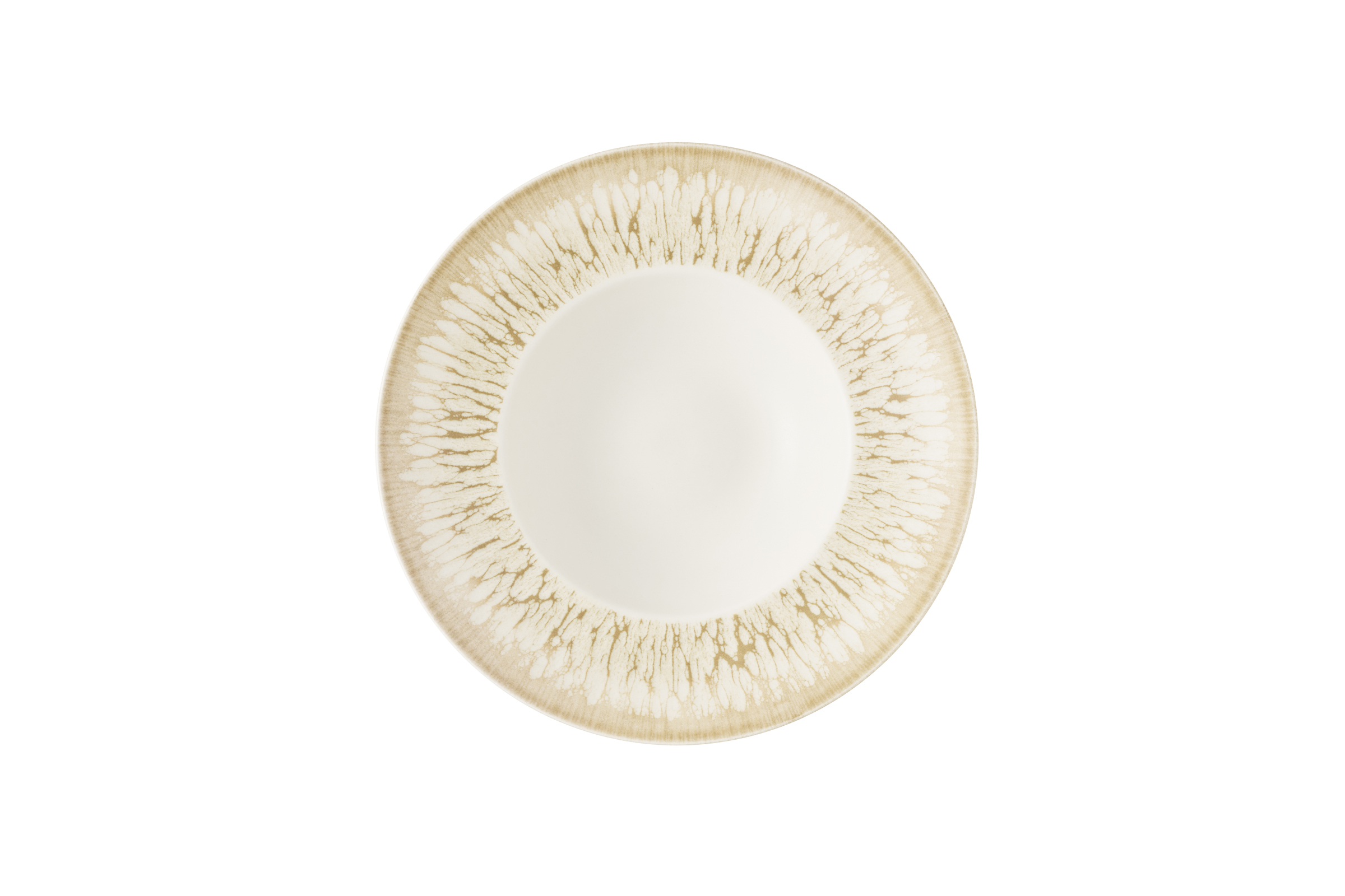 Churchill, Inked Lumé : Natural - Teller tief breite Fahne, 24 cm/ 0,28 ltr.