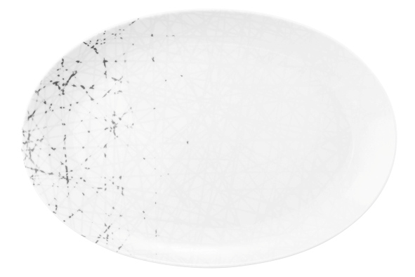 Seltmann Weiden, Liberty : Brace - Servierplatte oval 35 x 24 cm