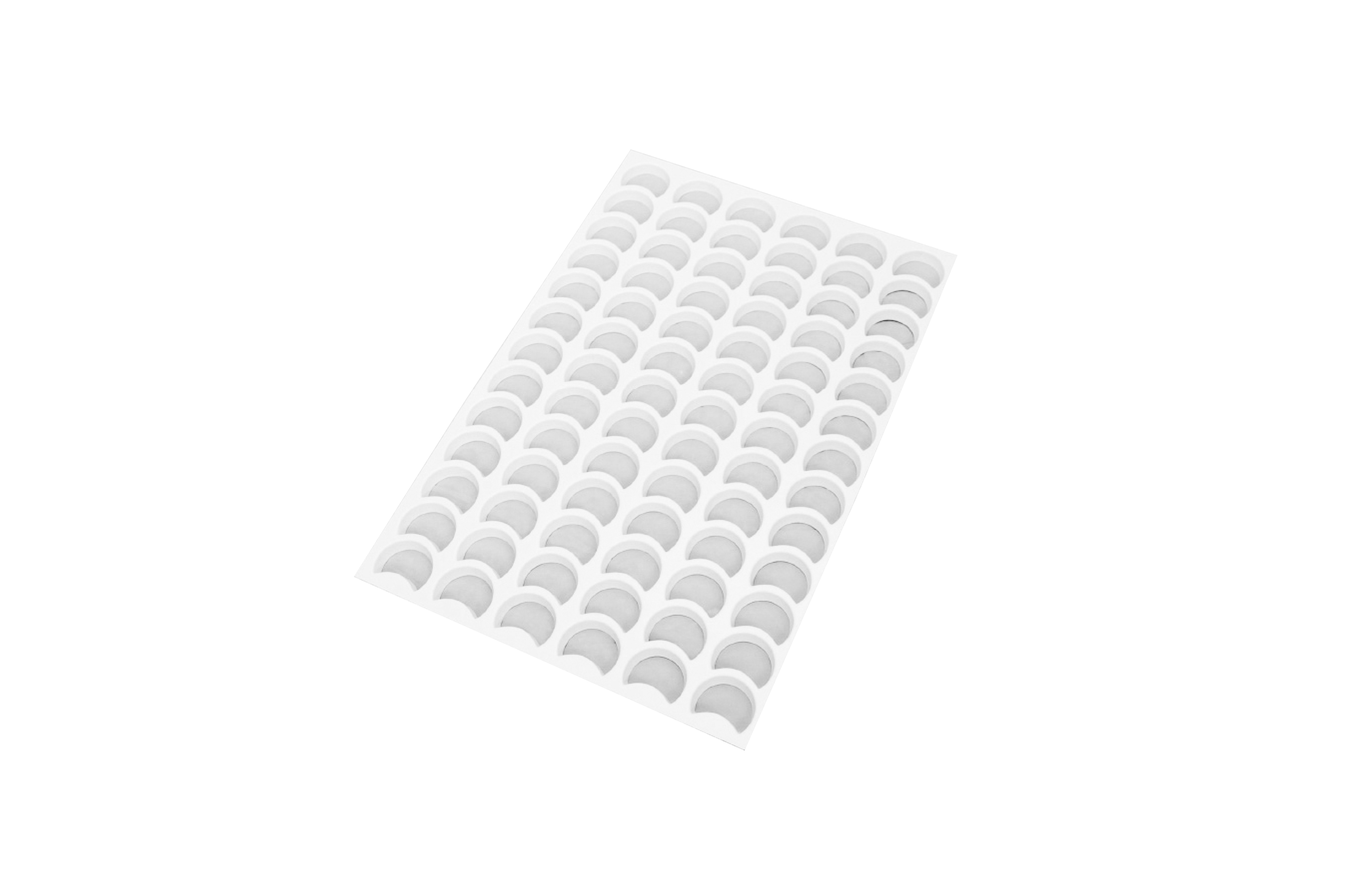 Ausstechmatte aus Kunststoff Halbmond, No. 7, D: 48 mm