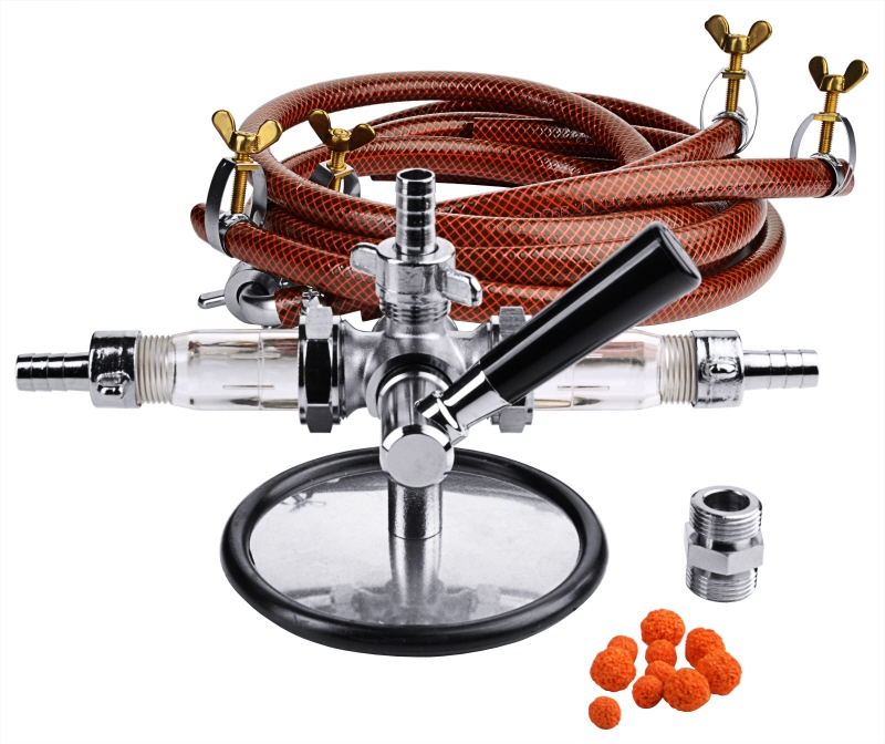 Bierleitungsreiniger-Set incl. Schlauchklemmen, Schwammgummikugeln, Schläuchen