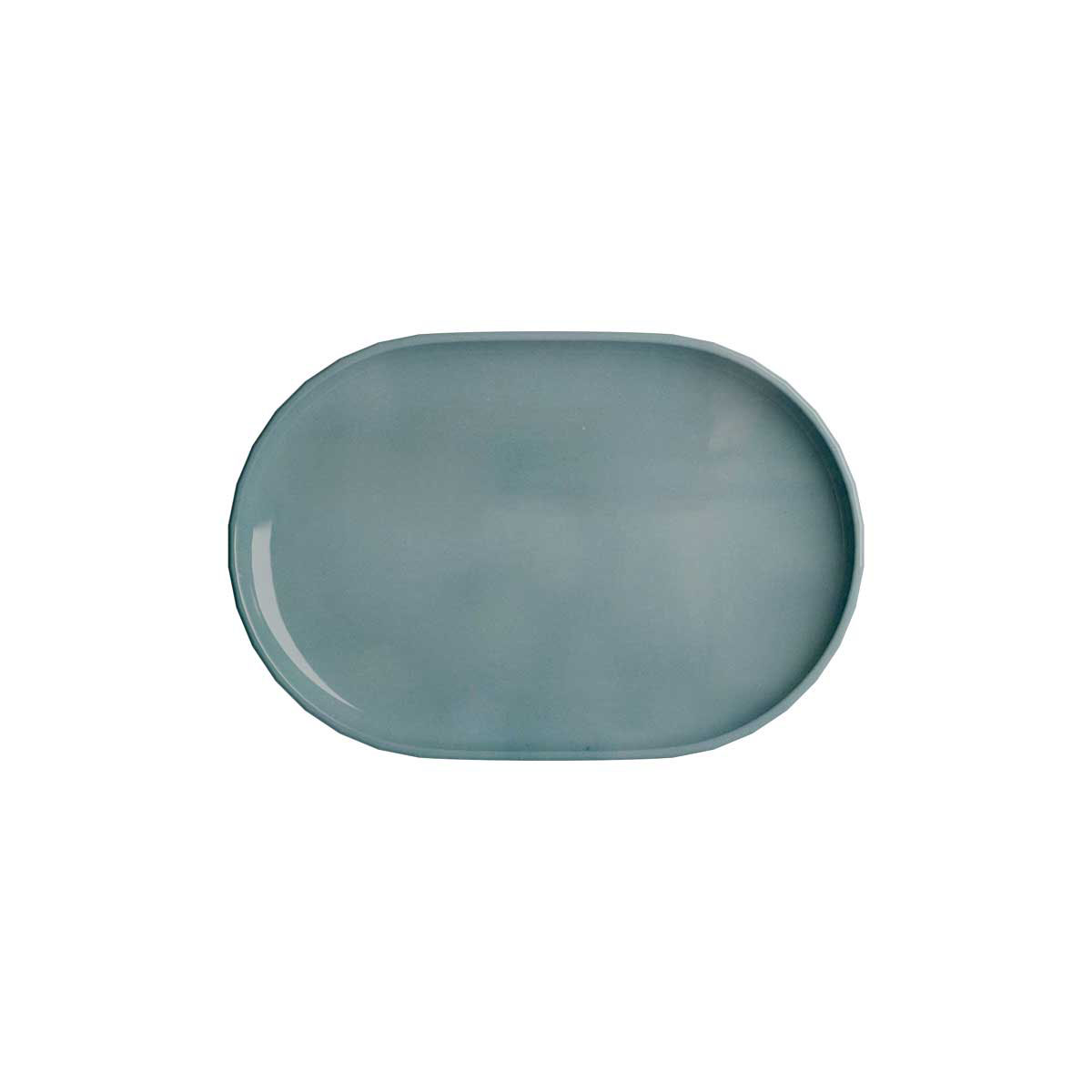 Bauscher, Edge : Sea - Platte oval, 24 x 16 cm