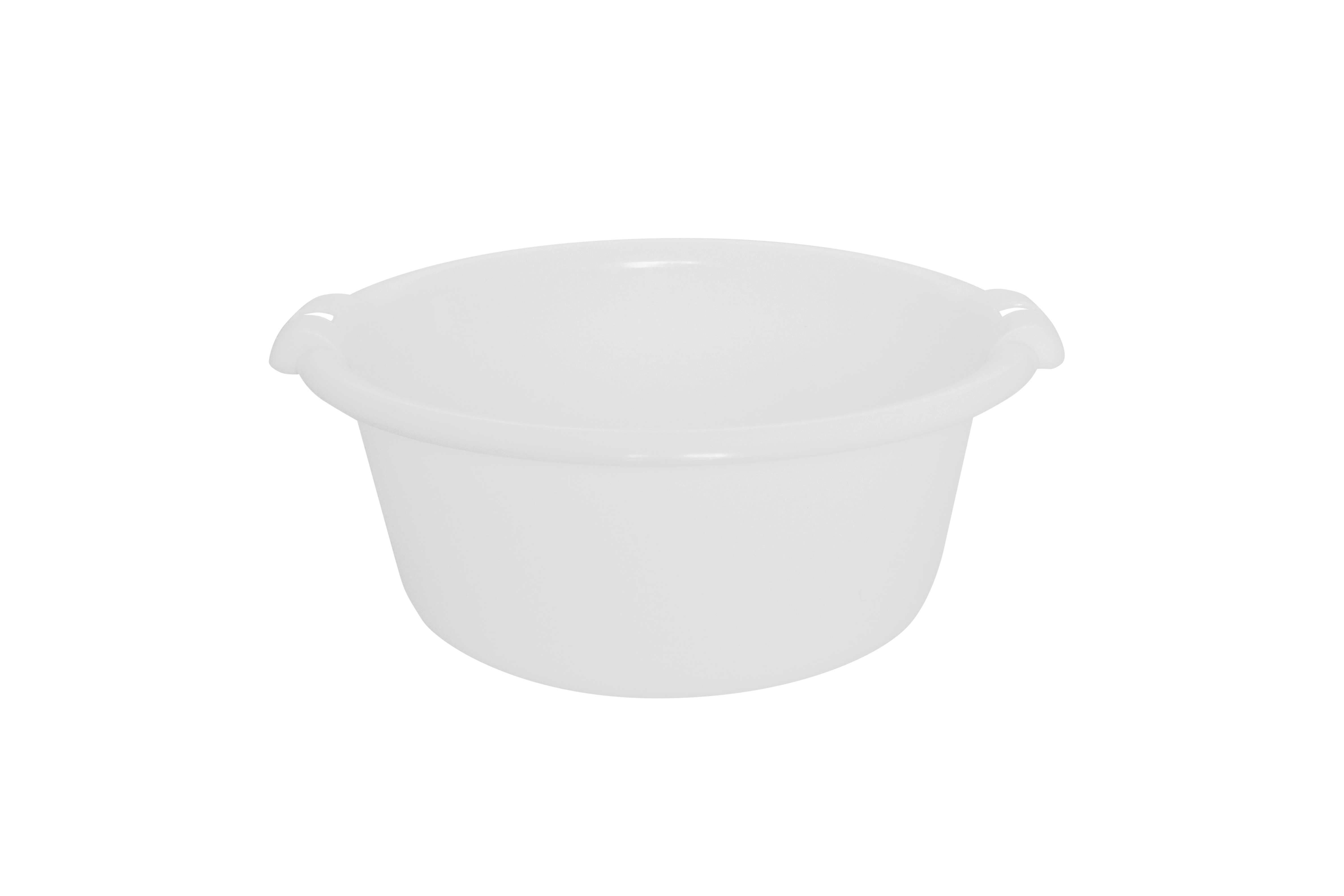 Teigwanne rund, PE weiss, D: 370 mm, H: 175 mm, Inhalt: 14 ltr.