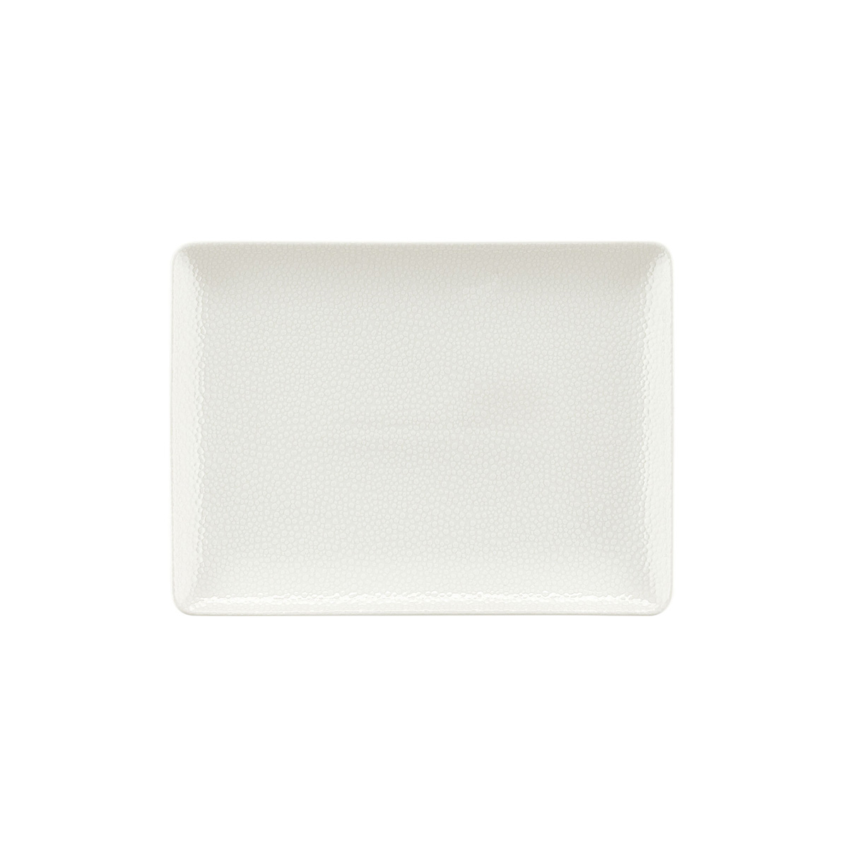 Bauscher, Purity : 425440 Pearls Light - Platte rechteckig Coup, bonewhite, 20 x 15 cm