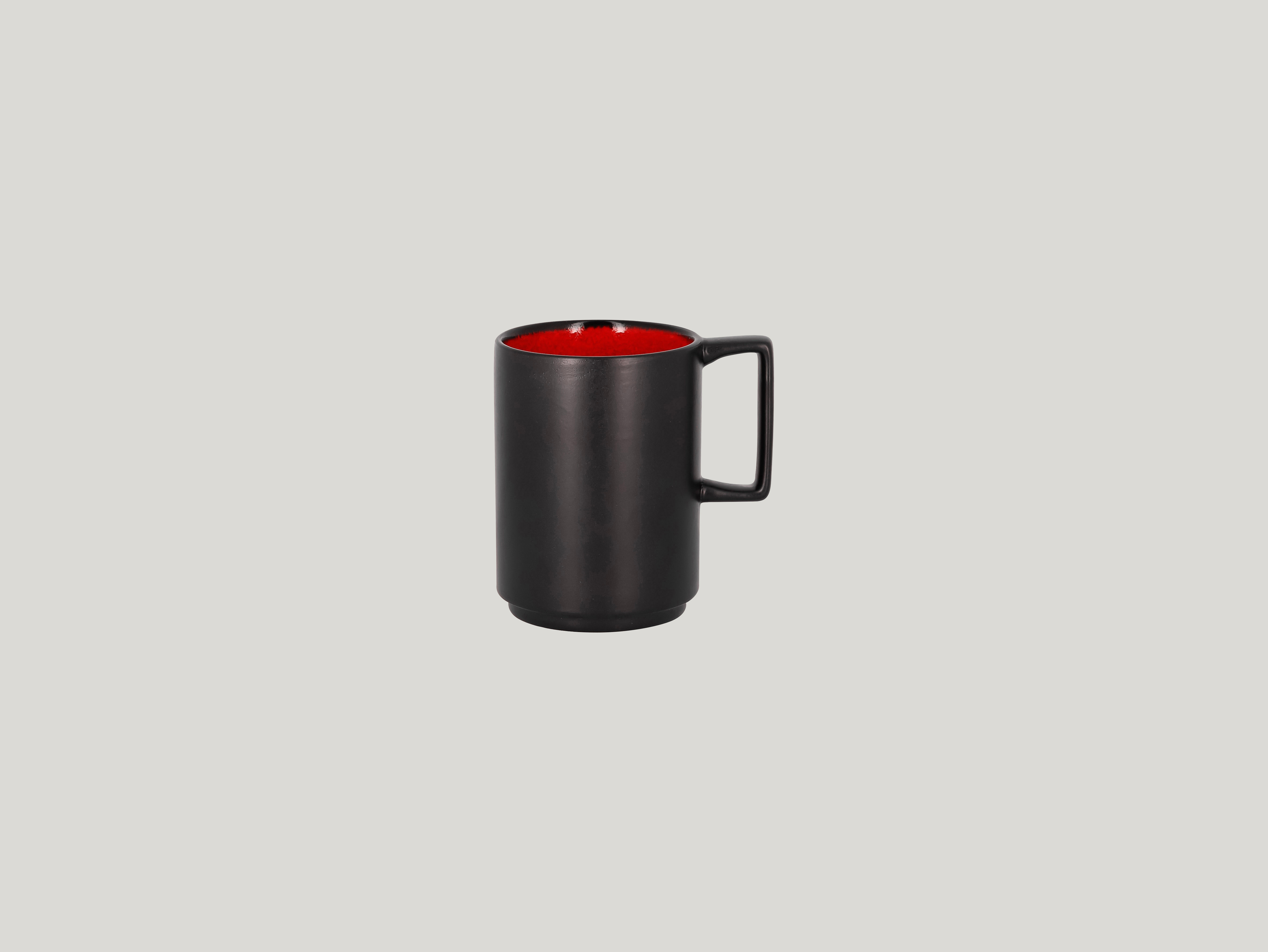 RAK, Fire : Red - Kaffeebecher, 8 x 10,5 cm/ 0,33 ltr.
