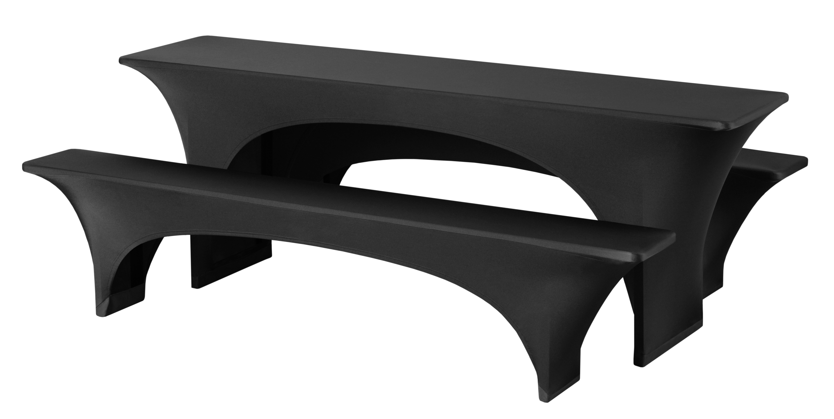 Biertischgarnitur Fortune, 3-teilig, Easy Jersey 210 g/ m²