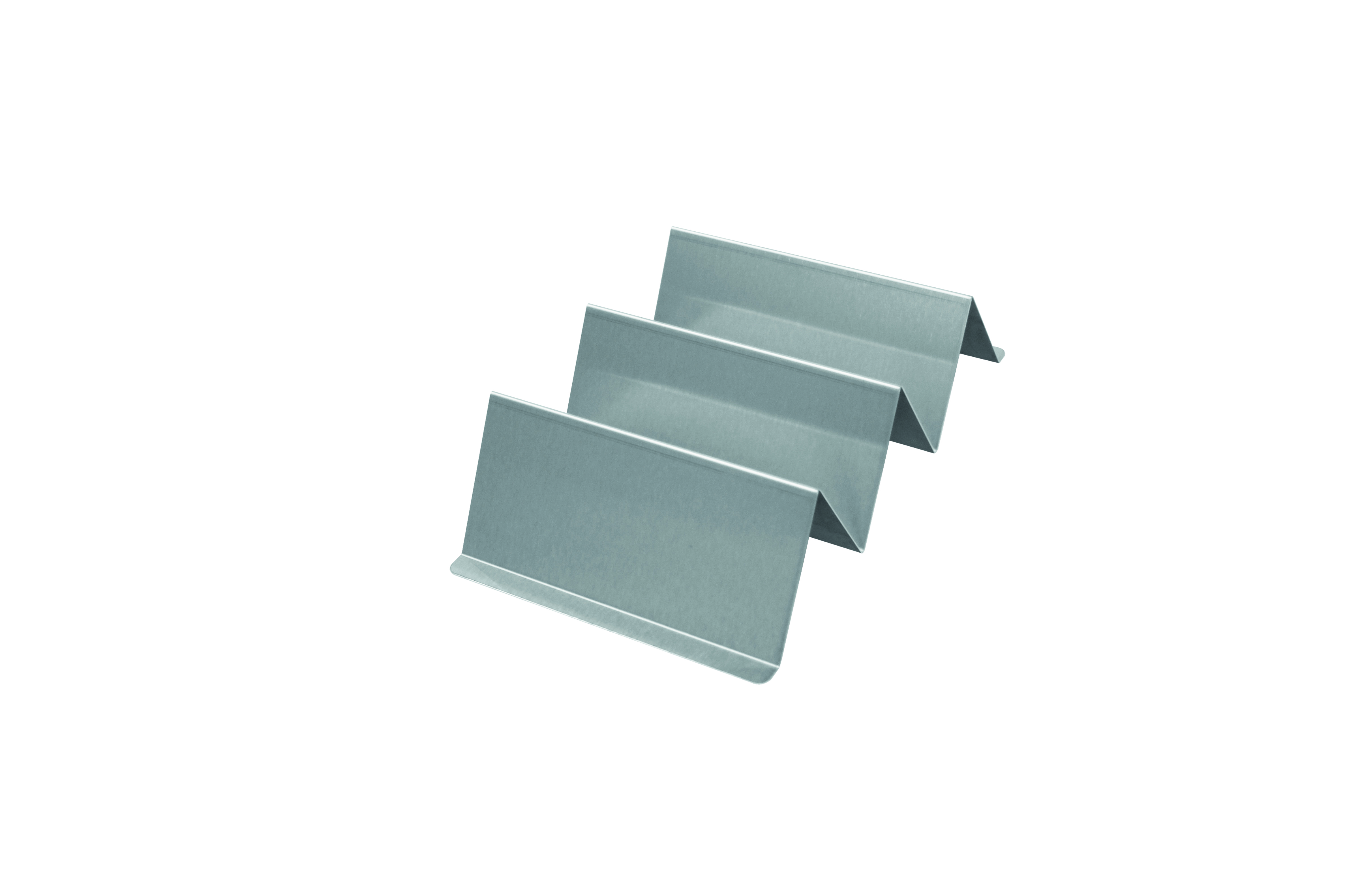 Snack- Verkaufsständer, Wellenform, Edelstahl, 320 x 200 mm