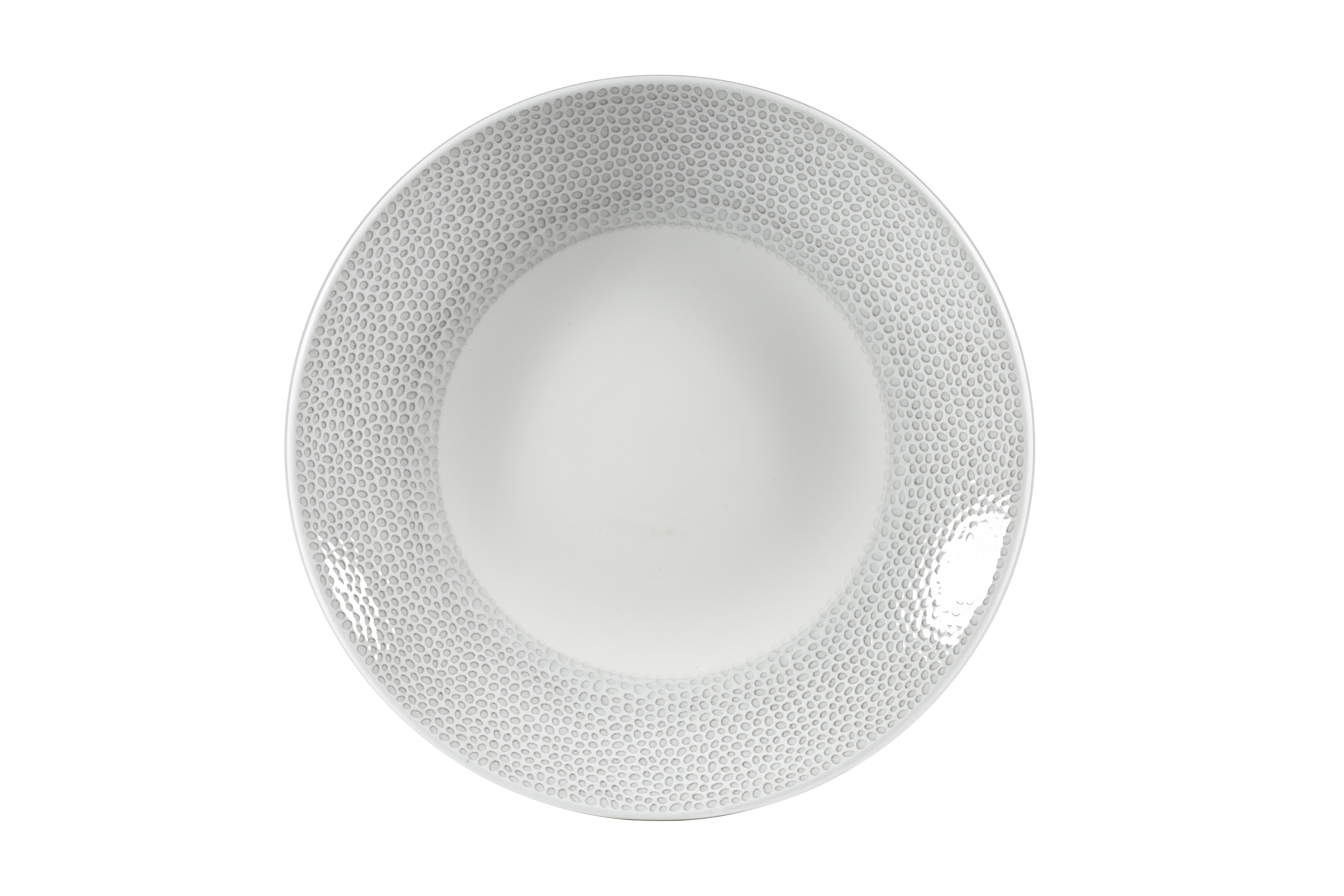 Churchill, Isla : Shale Grey - Teller halbtief rund Coup, 25,5 cm