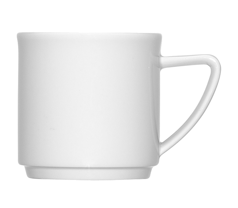 Bauscher, Options - Kaffee-Obere stpb., weiss, uni, 0,19 ltr.