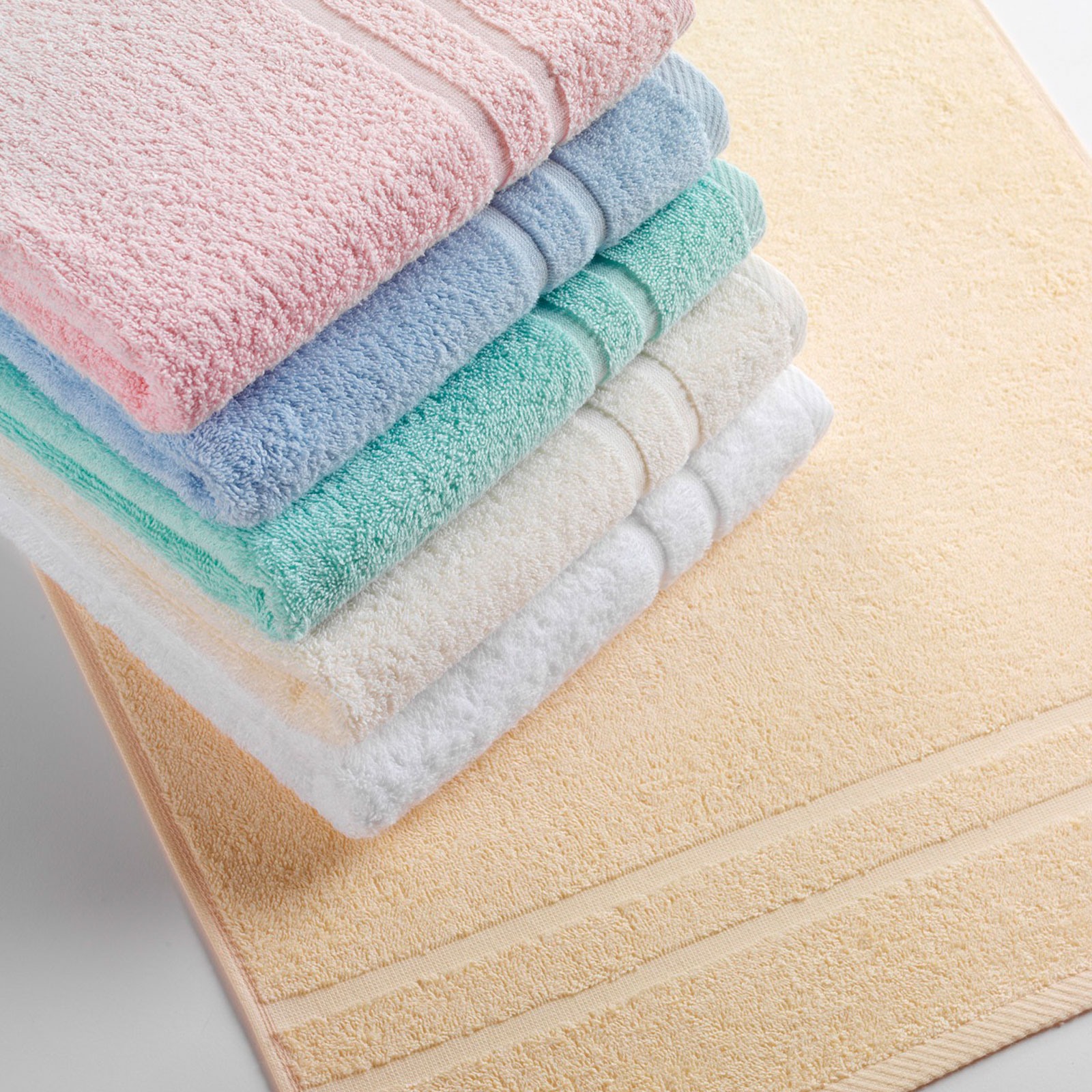 Mainz - Badvorleger, Zwirnfrottier m. Flachborte, 600 g/ m²