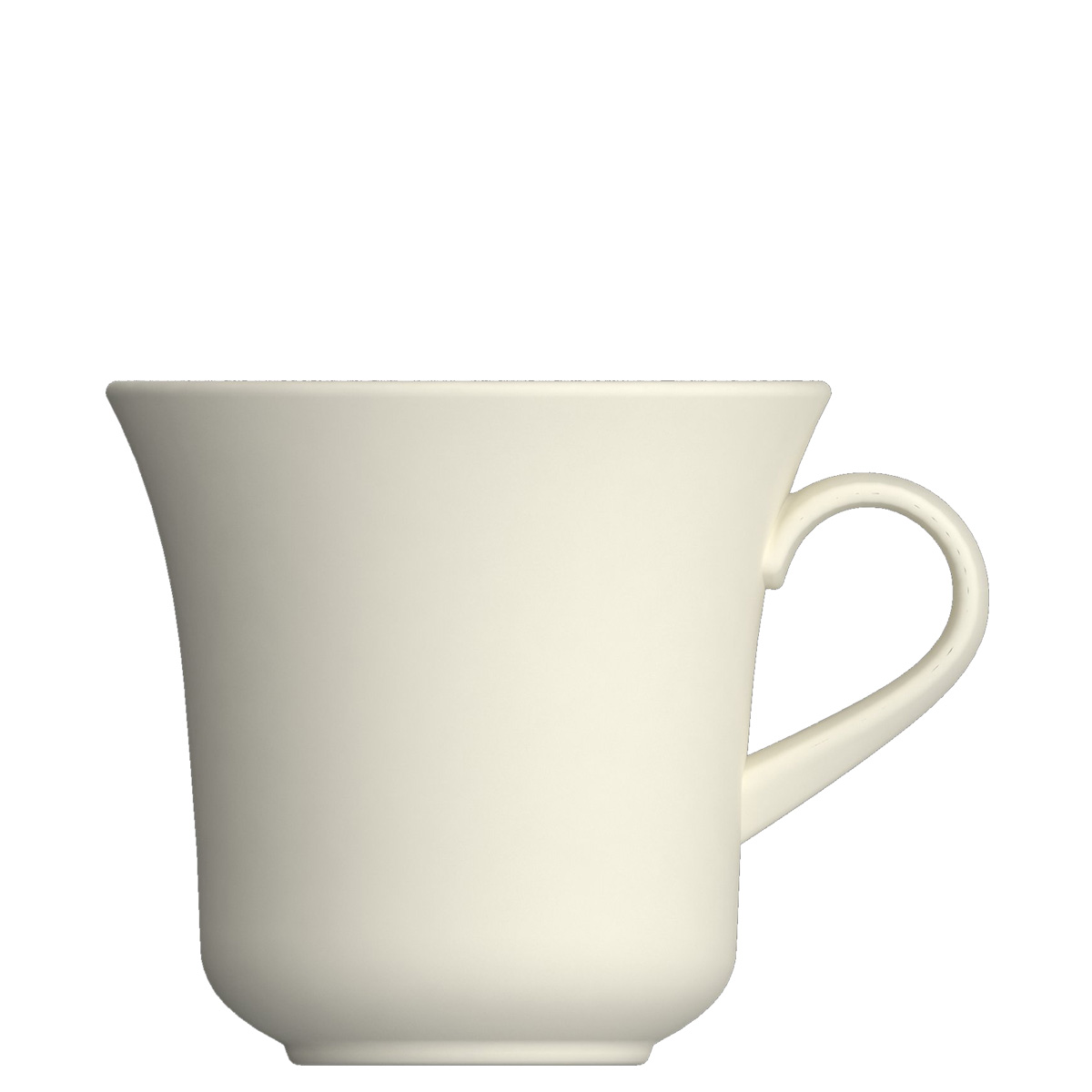 Bauscher, Purity - Tasse-Obere Glockenform, bonewhite, uni, 0,22 ltr.