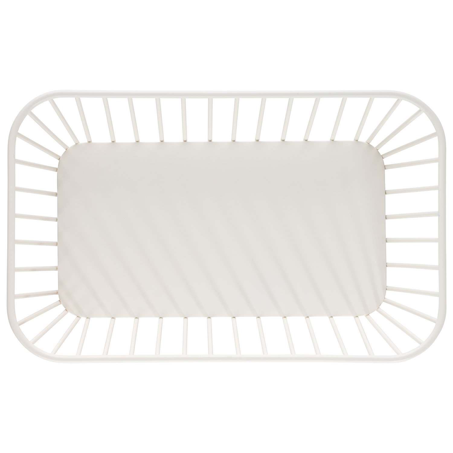 GN 1/4 Korb URBAN 26,5 x 16,2 cm, H: 7,5 cm Metall Farbe: whisper white