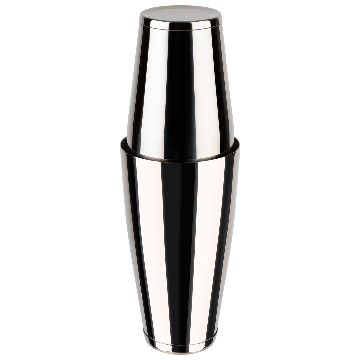 Tin in Tin - Shaker, 2teiliges Set, Edelstahl, D: 9 cm, H: 27 cm, I: 0,7 / 0,5 ltr., Farbe: mattiert