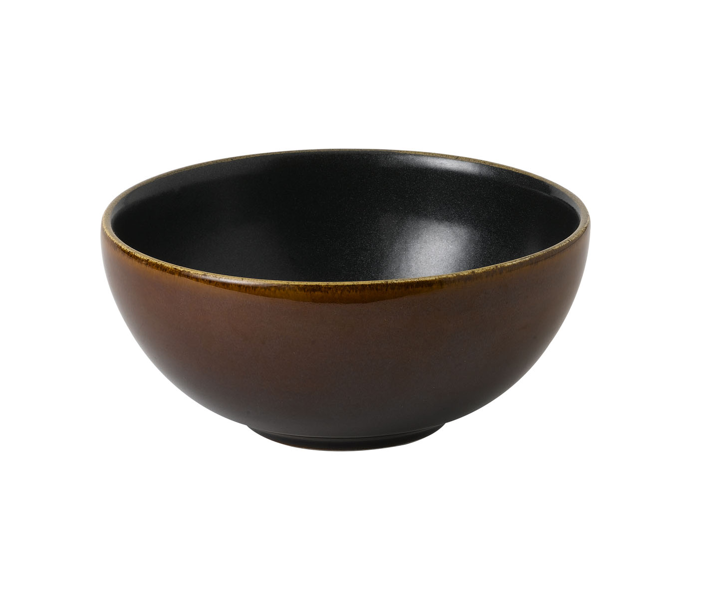 Churchill, Nourish : Siena Brown Bi-Color - Deep Bowl, 15,5 x 7 cm/ 0,77 ltr.