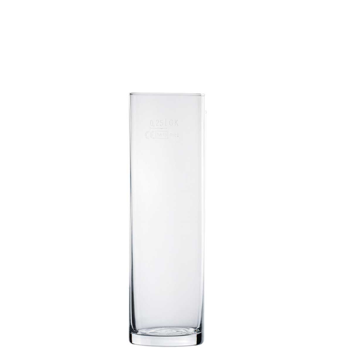 Kölner Stange 30 cl m. Füllstrich 0.25 ltr. |-|, Inhalt: 300 ml, D: 50 mm, H: 165 mm