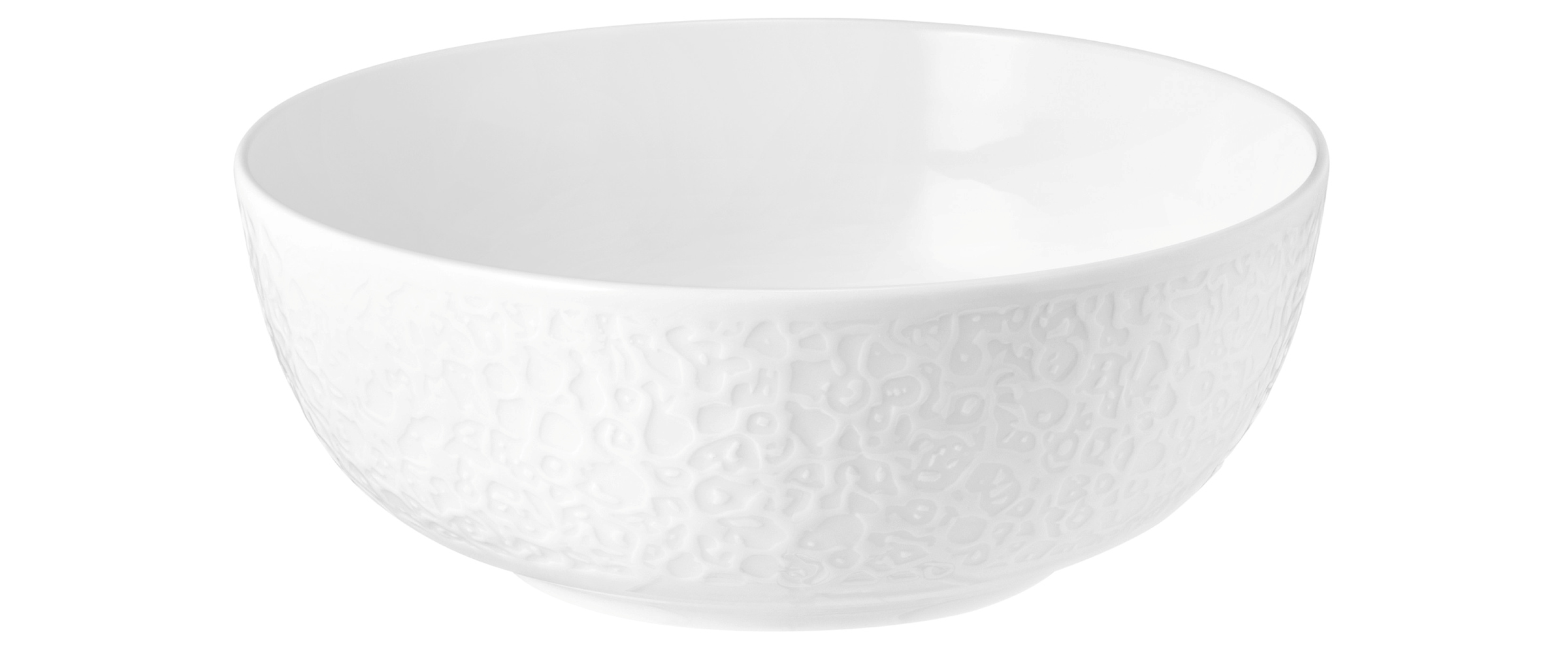 Seltmann Weiden, Nori : Weiss - Foodbowl, Relief, 20 cm/ 1,72 ltr.